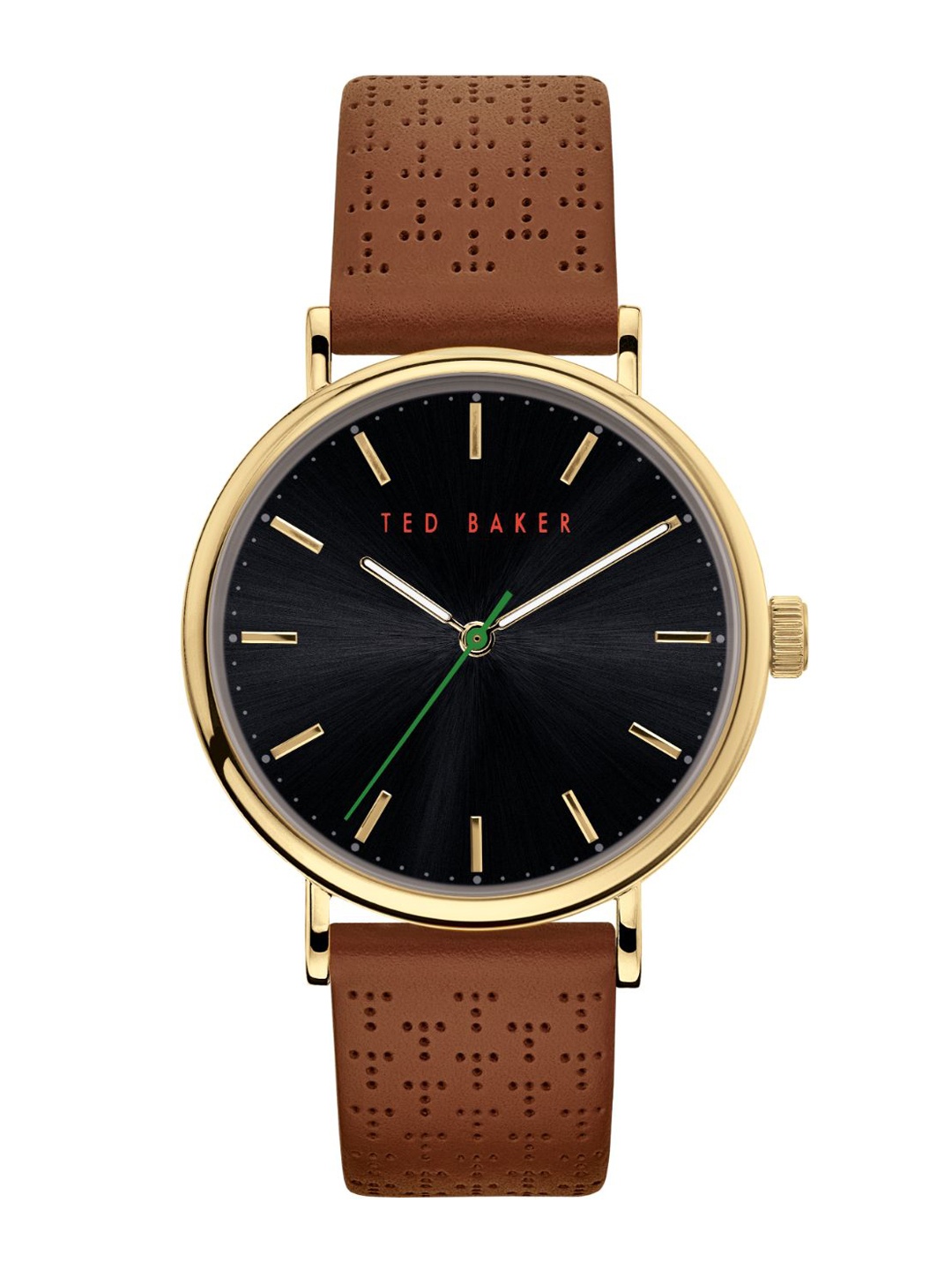 

Ted Baker Men Leather Straps Analogue Watch BKPMMF911, Brown