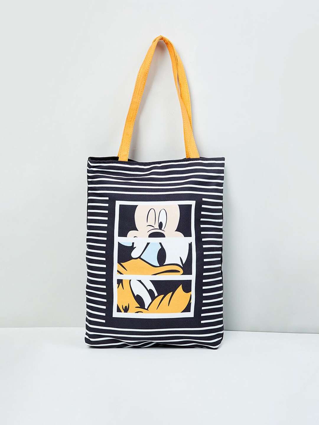 

max Women Graphic Print Shopper Bag, Multi