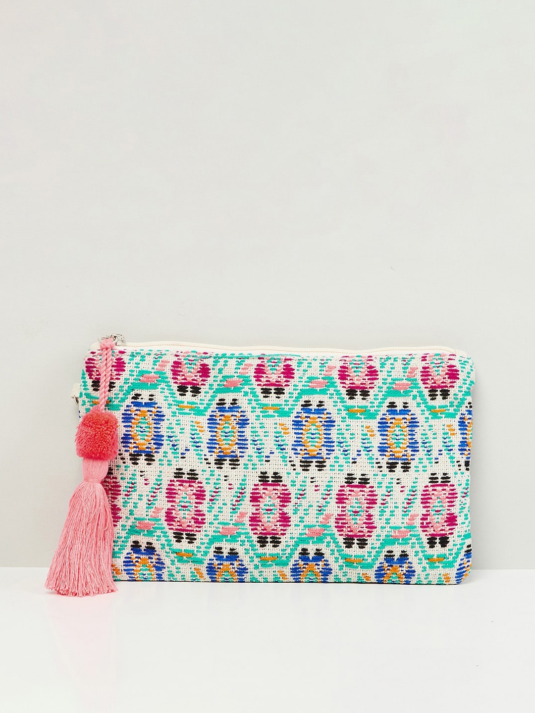 

max Women Embroidered Pouch, Multi