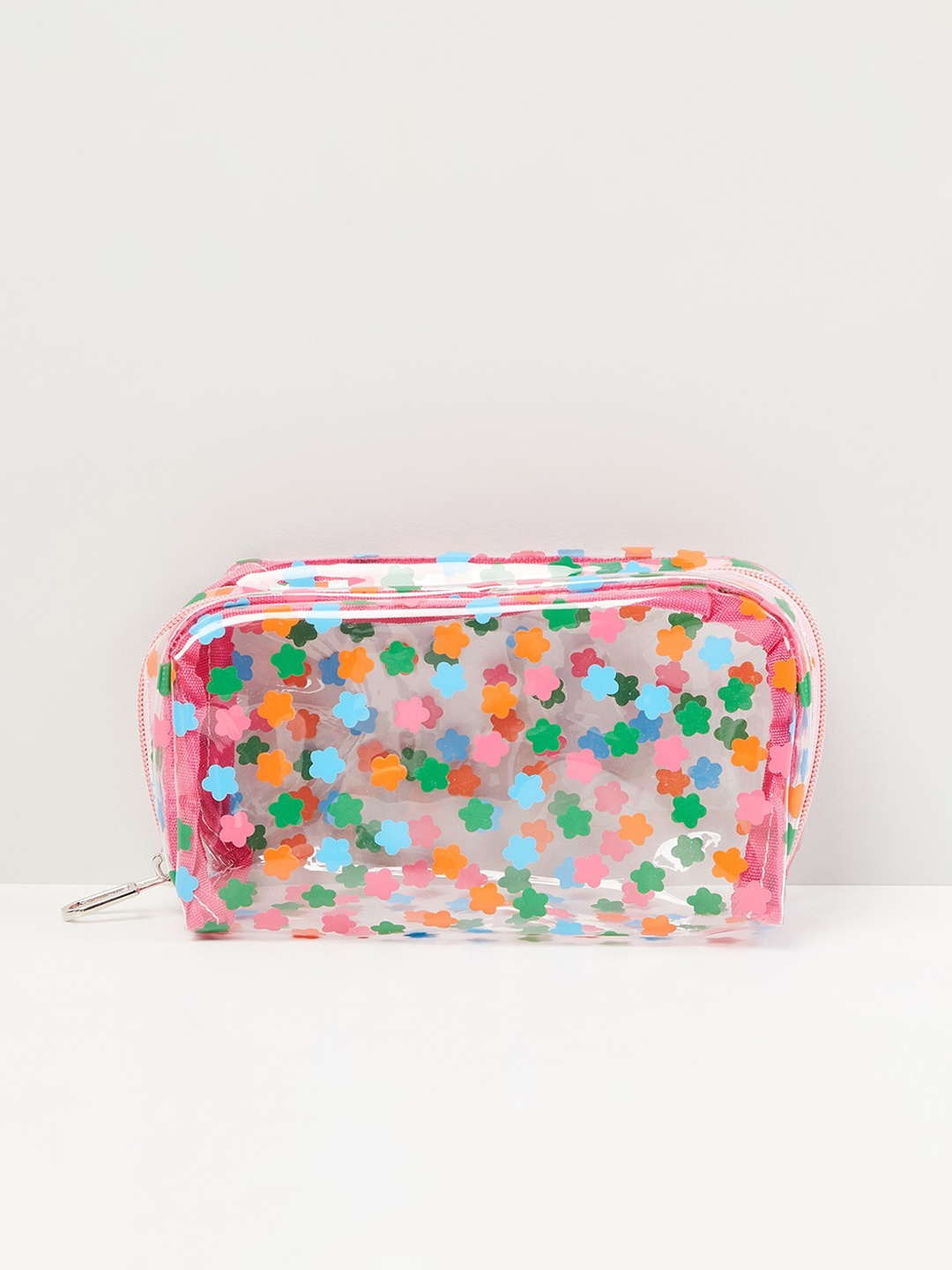 

max Women Printed Transparent Pouch