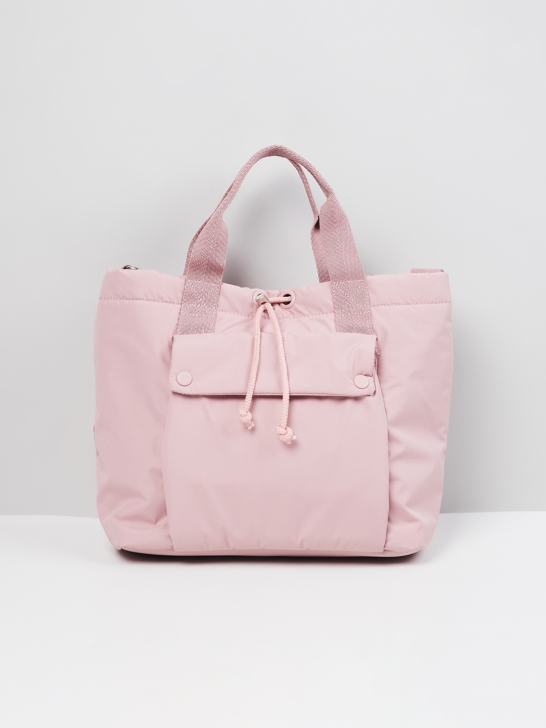 

max Women Solid Handheld Bag, Pink
