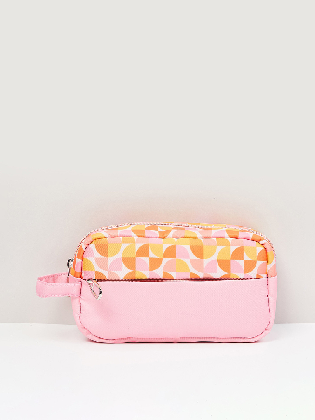 

max Women Printed Zip Closure Pouch, Pink