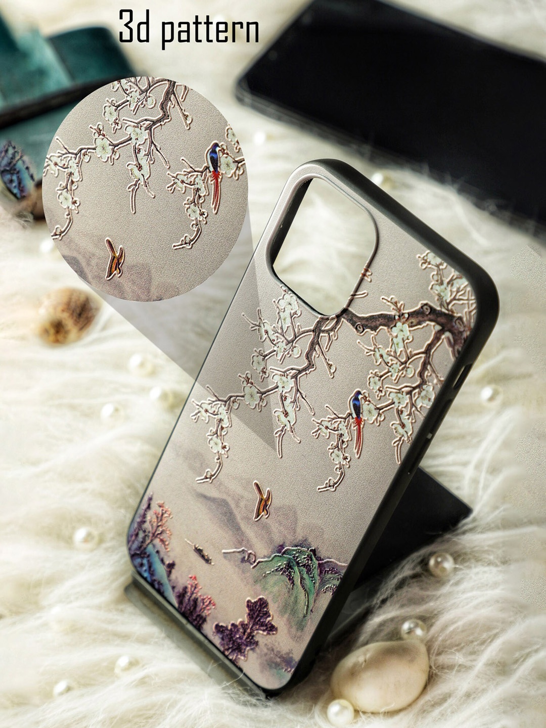 

DOOBNOOB Purple Spring & Summer 3D Patterned OnePlus Nord CE 2 Back Case