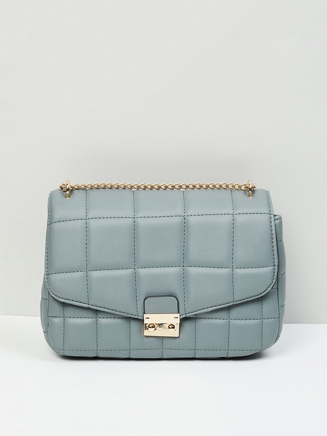 

max Women Textured Sling Bag, Green