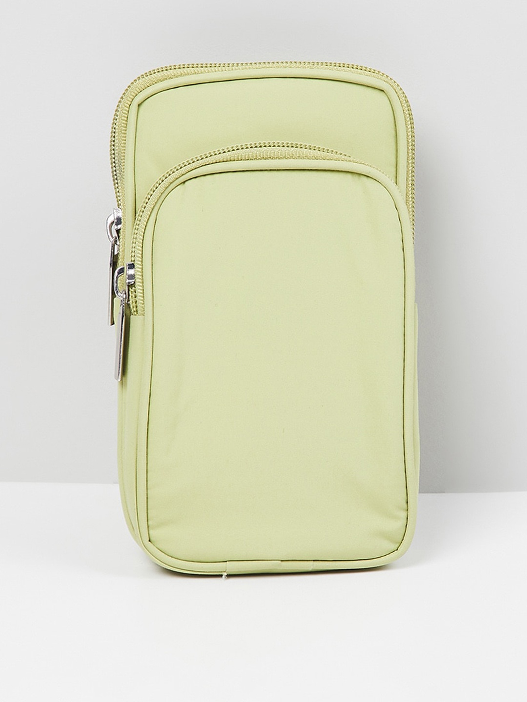

max Women Printed Sling Bag, Green