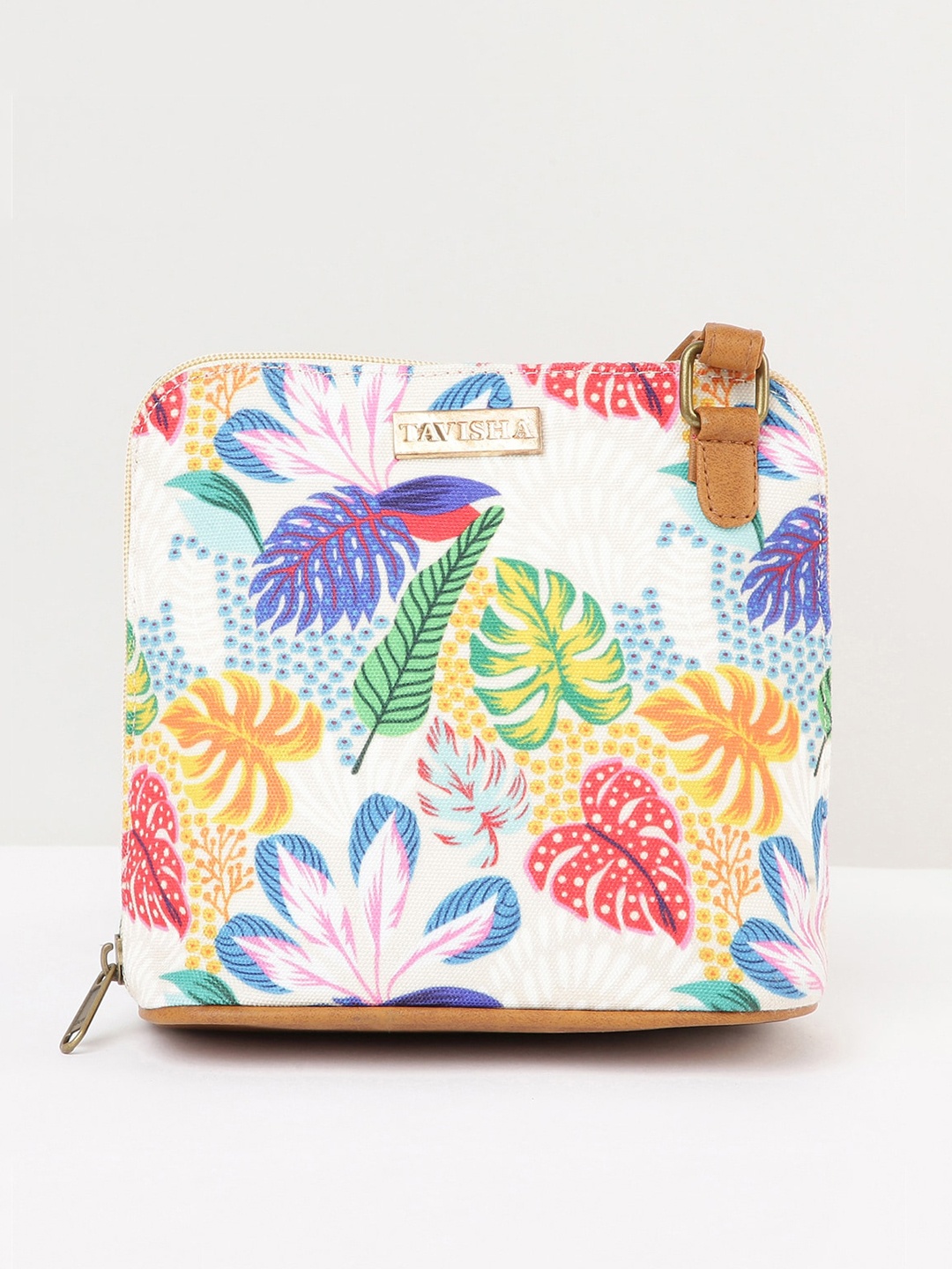 

max Women Printed Sling Bag, Multi