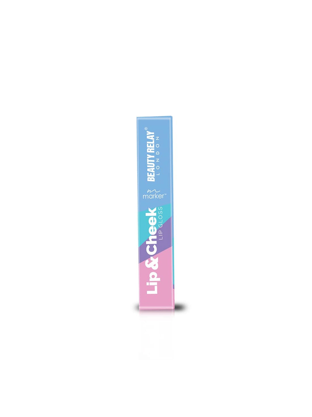 

BeautyRelay London Marker Lip & Cheek Gleam Lip Gloss 5g - Summer Haze, Brown