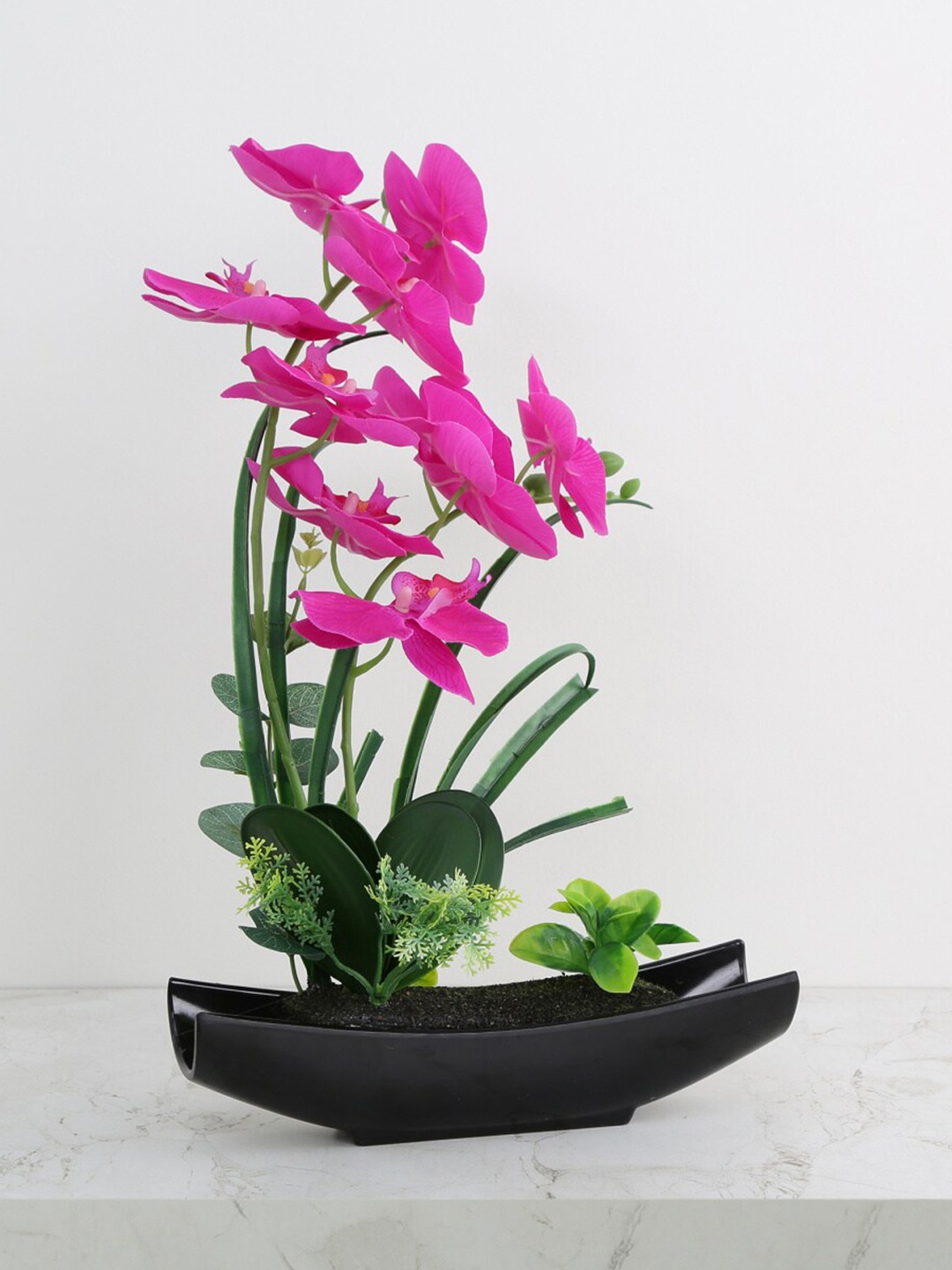 

Home Centre Artificial Orchid With Pot, Purple