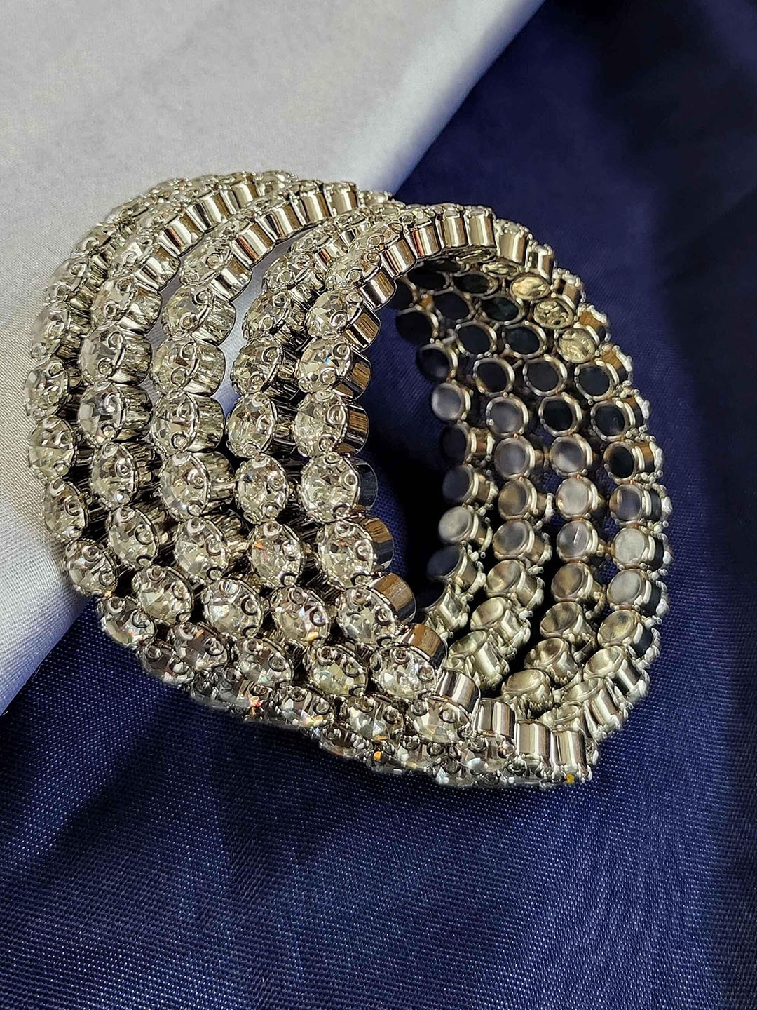 

ANNA CREATIONS Women Silver Bracelet