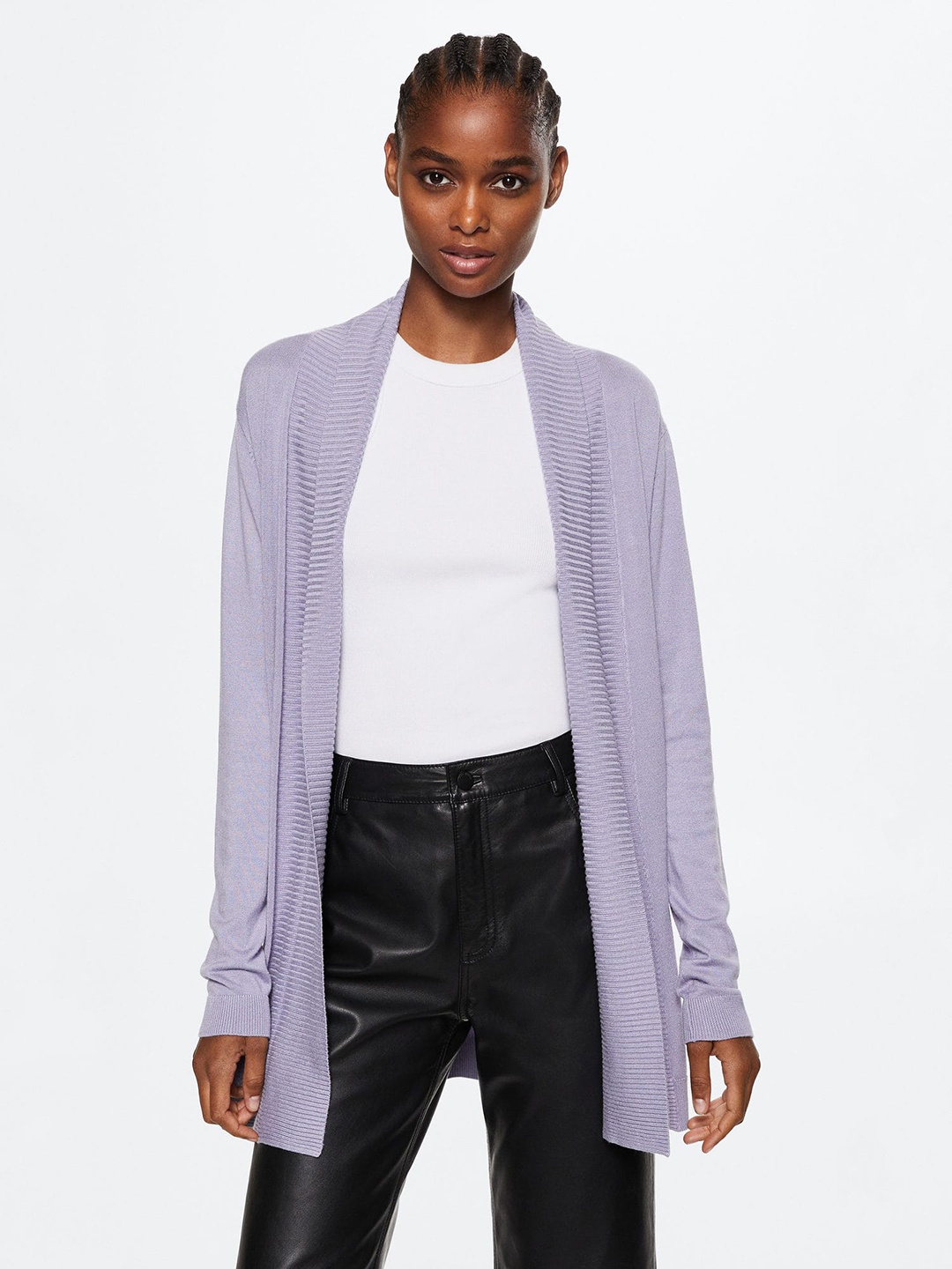 

MANGO Women Lavender Longline