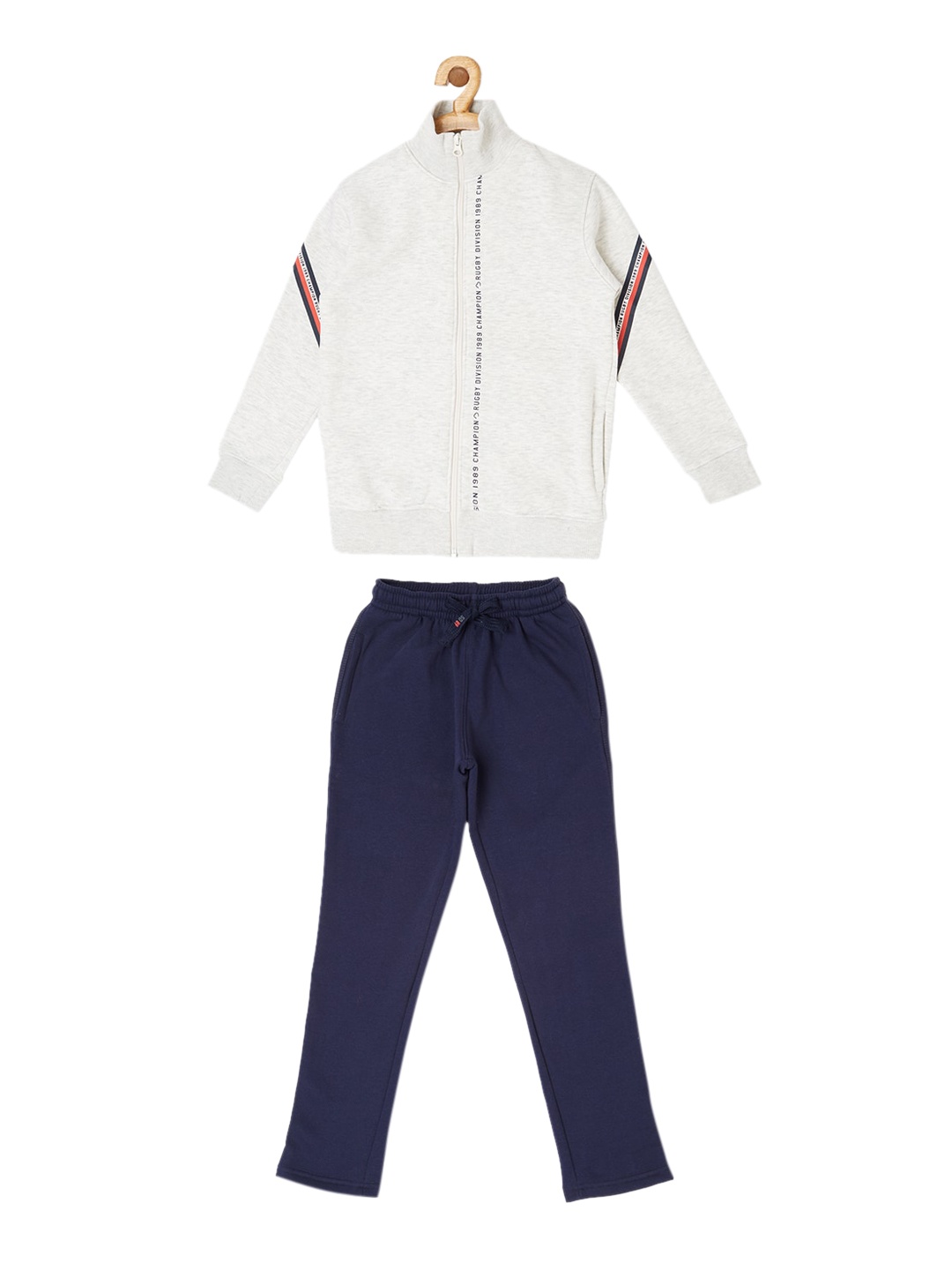 

Sweet Dreams Boys Grey & Navy Blue Tracksuit