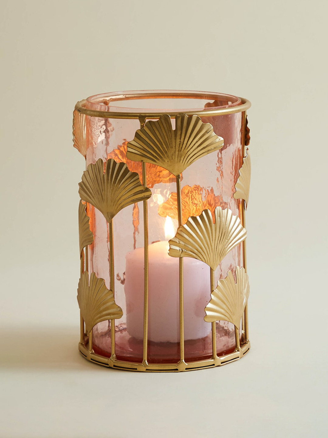 

Home Centre Gold-Toned Amelia Metal Candle Holders