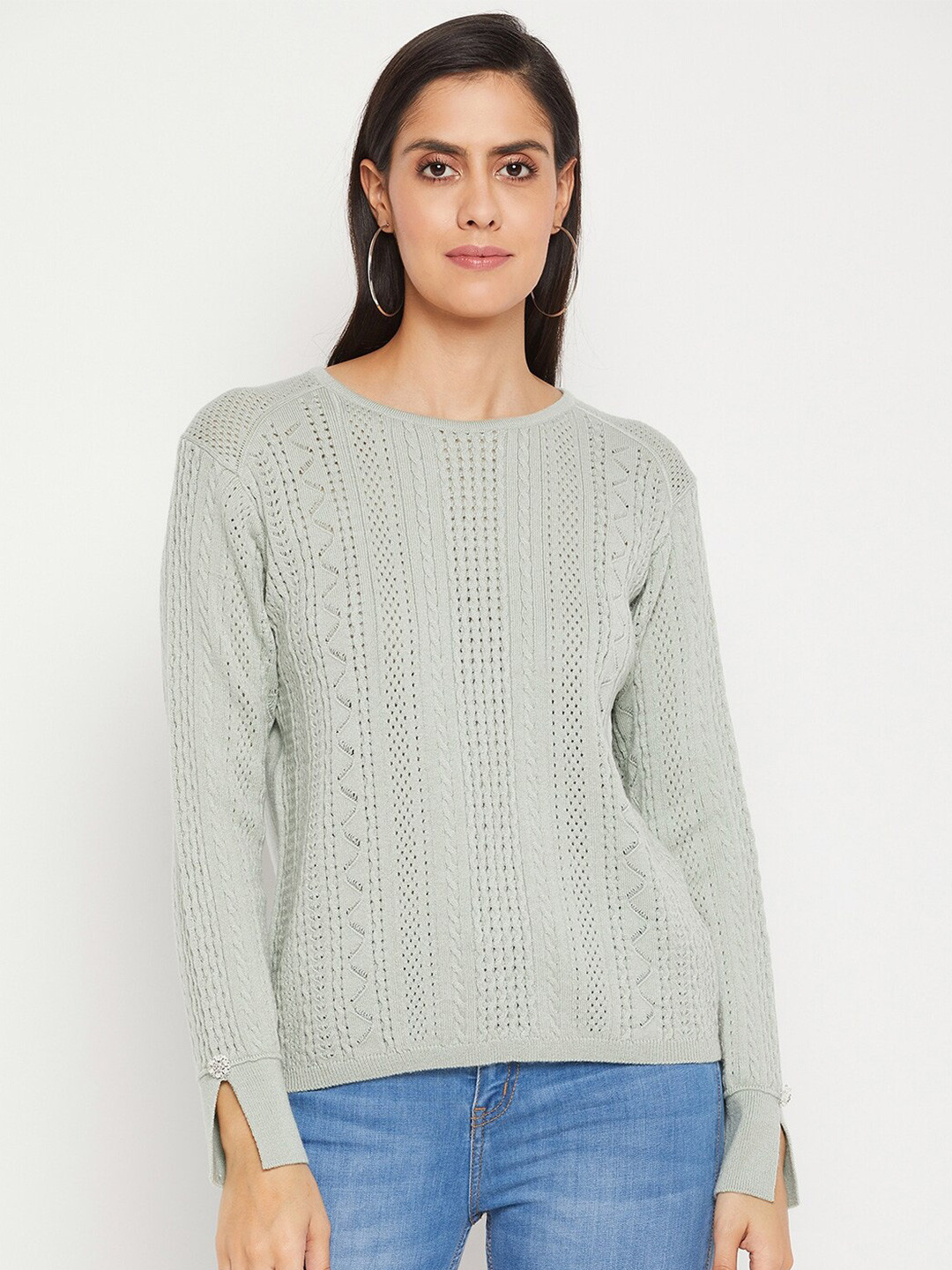 

Madame Women Green Top