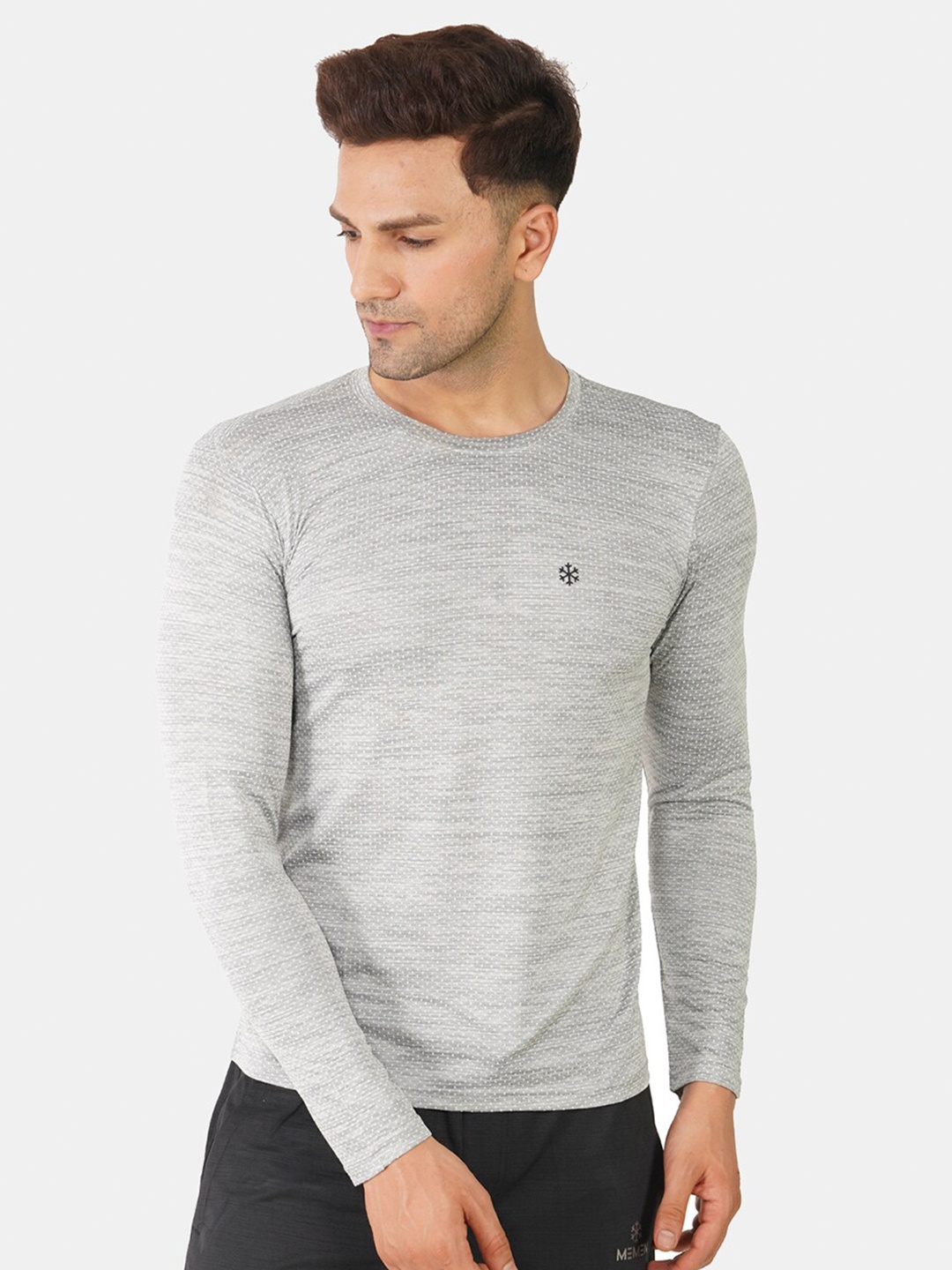 

MEMEN Men Grey T-shirt