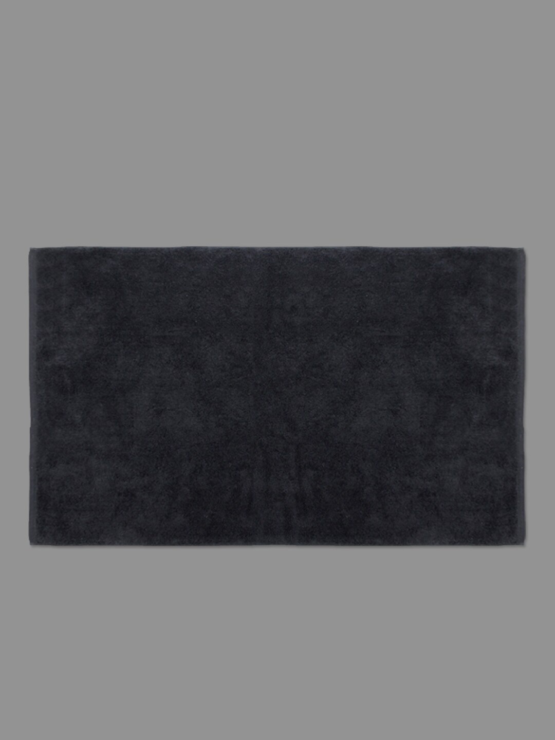 

AVI Living Black Textured 900 GSM Terry Cotton Bath Rugs