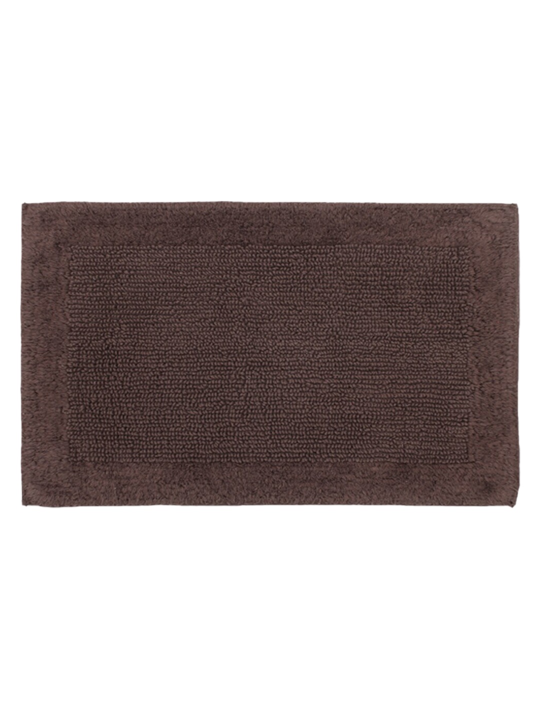 

AVI Living Brown Solid Pure Cotton 1850 GSM Reversible Bath Rugs