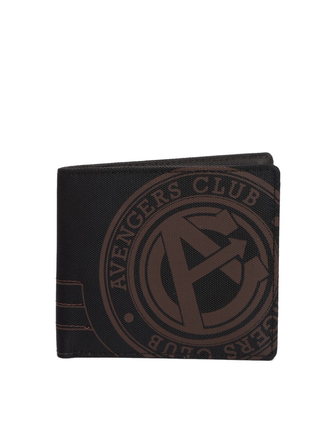

Kook N Keech Marvel Men Black Printed Two Fold Wallet