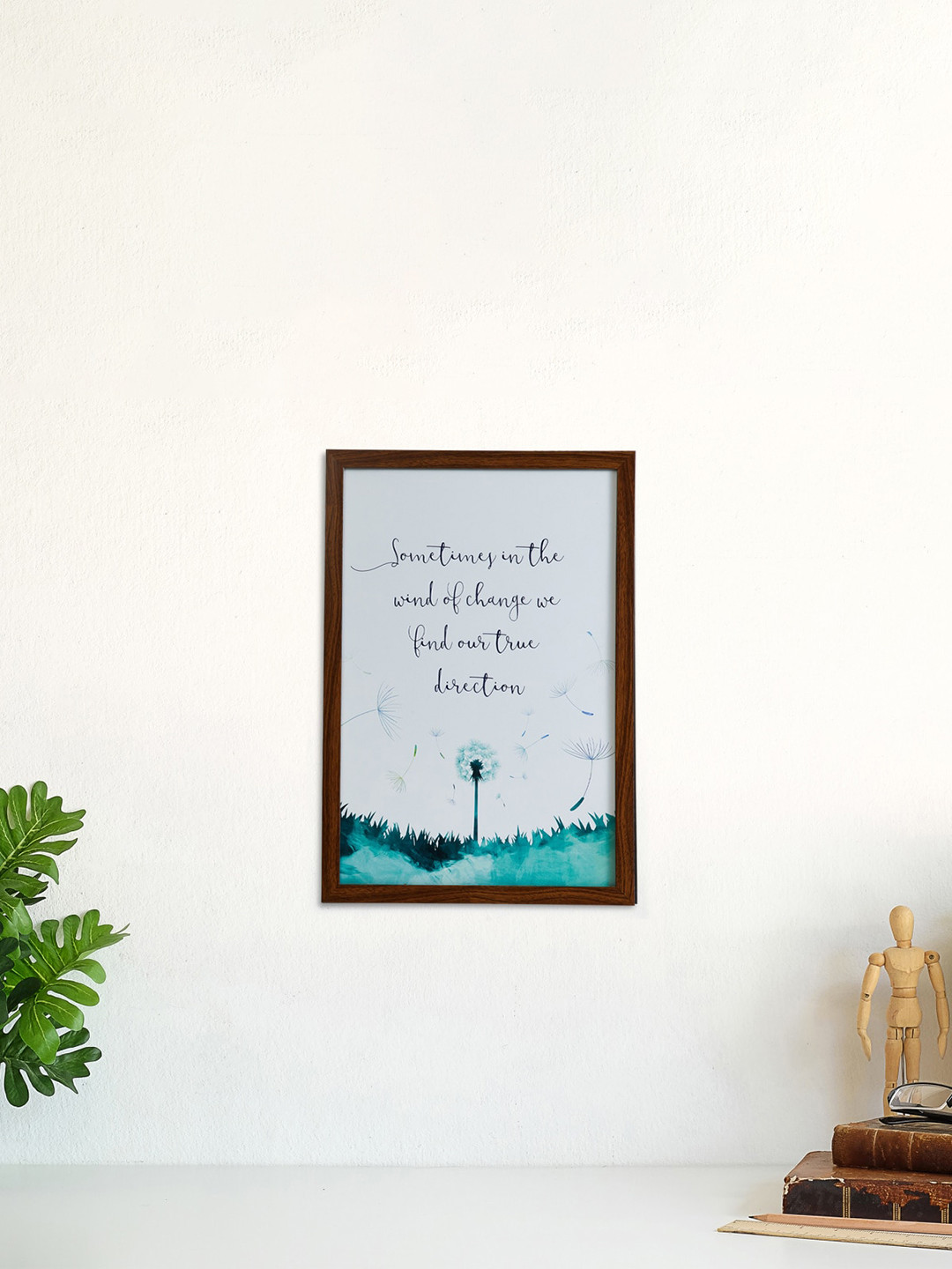 

Home Centre White Printed Corsica Dragonfly Picture Wall Art