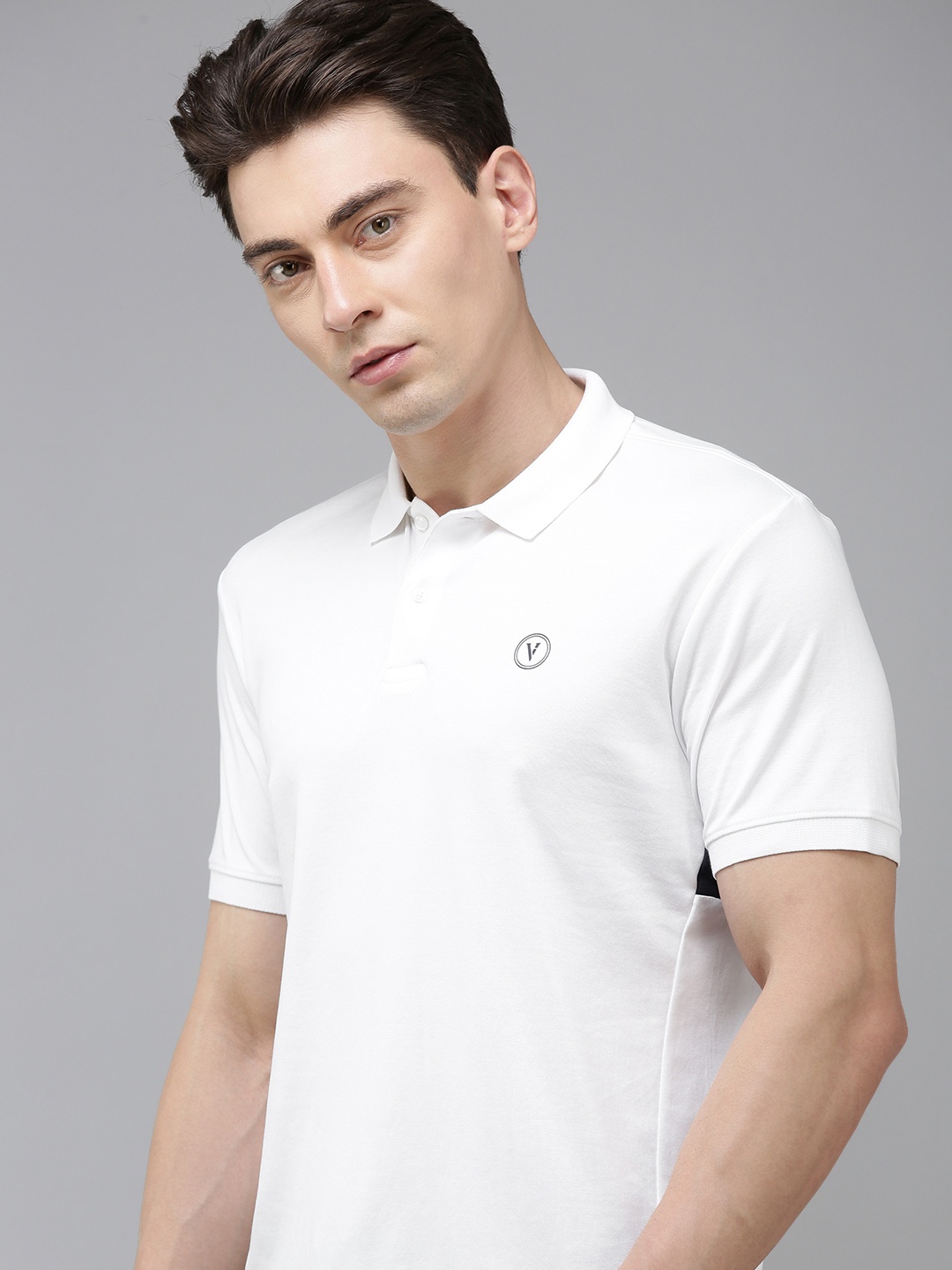 

Van Heusen Flex Printed Polo Collar Sports T-shirt, White