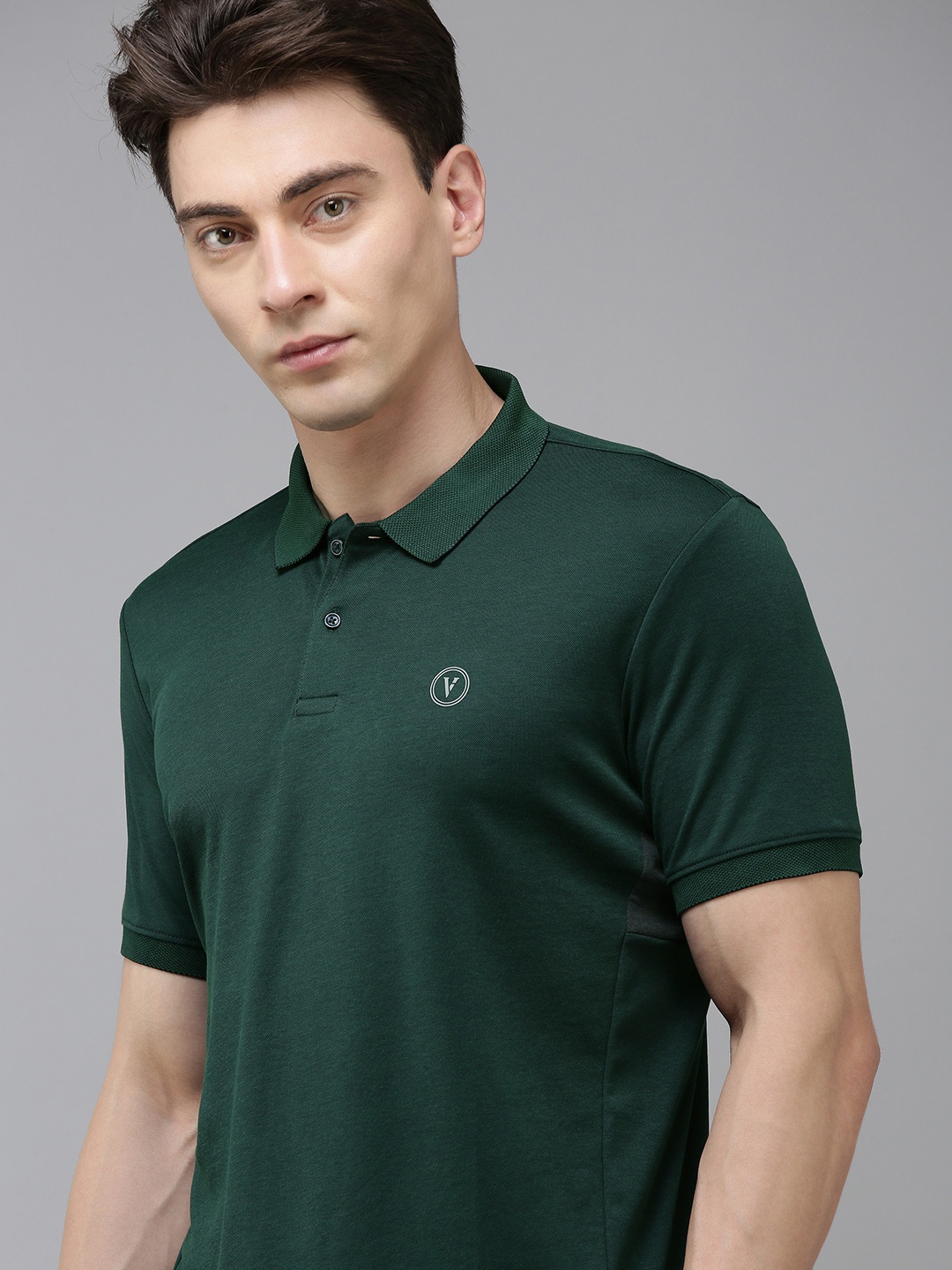 

Van Heusen Flex Men T-shirt, Green