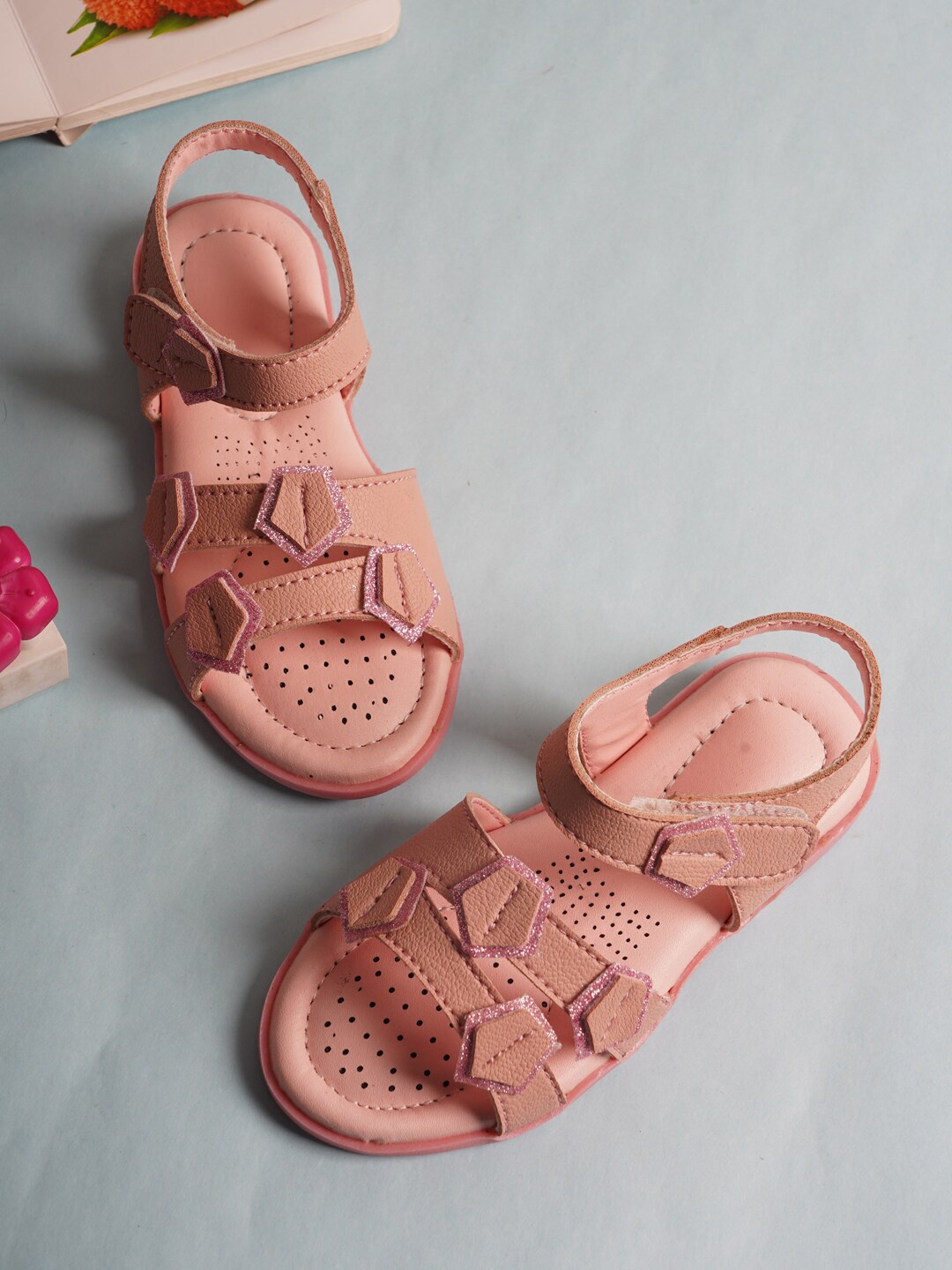 

Style Shoes Pink Girls Casual Comfort Sandals
