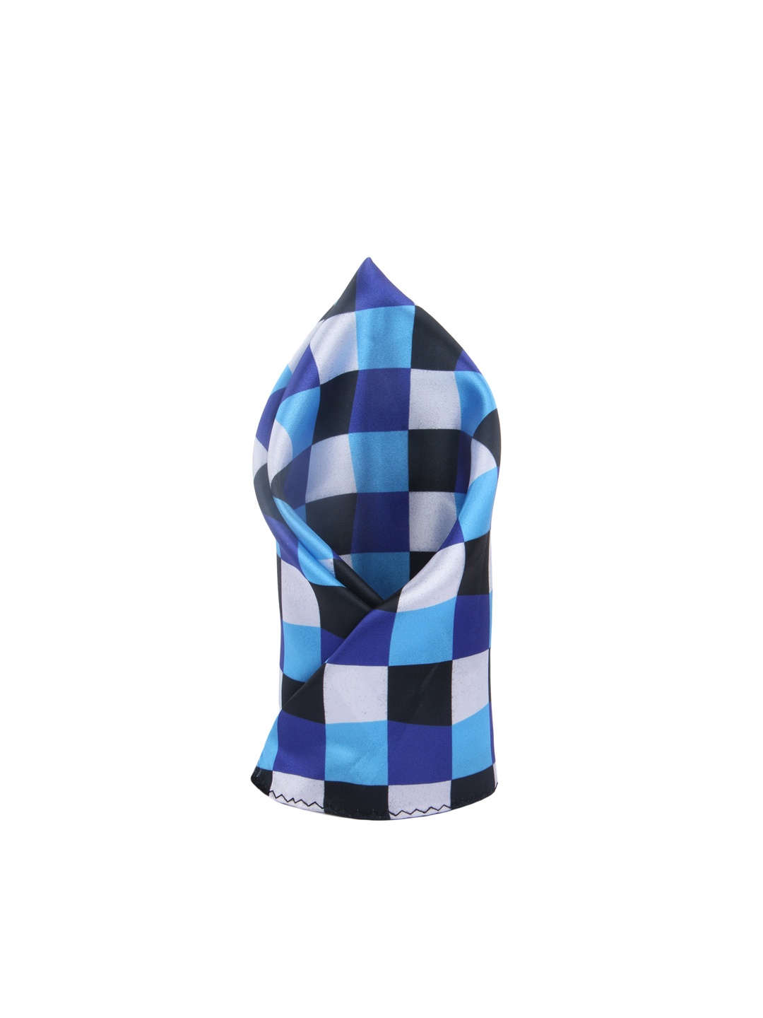 

Alvaro Castagnino Multicoloured Checked Print Pocket Square, Multi