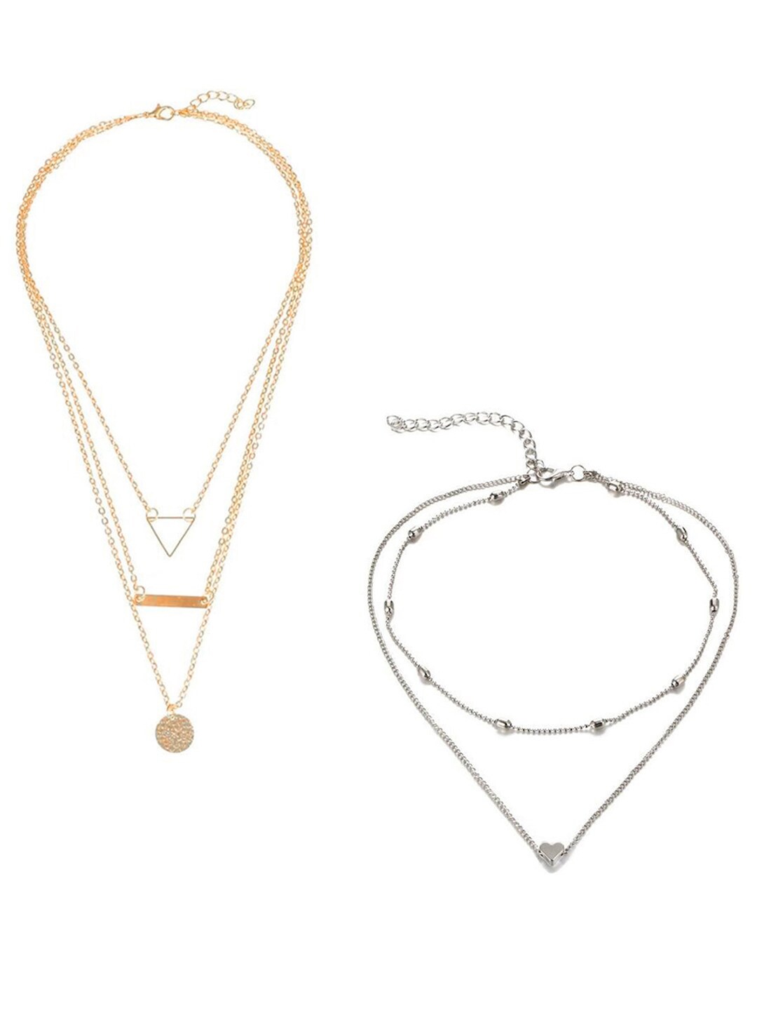 

Jewels Galaxy Gold-Plated Layered Necklace