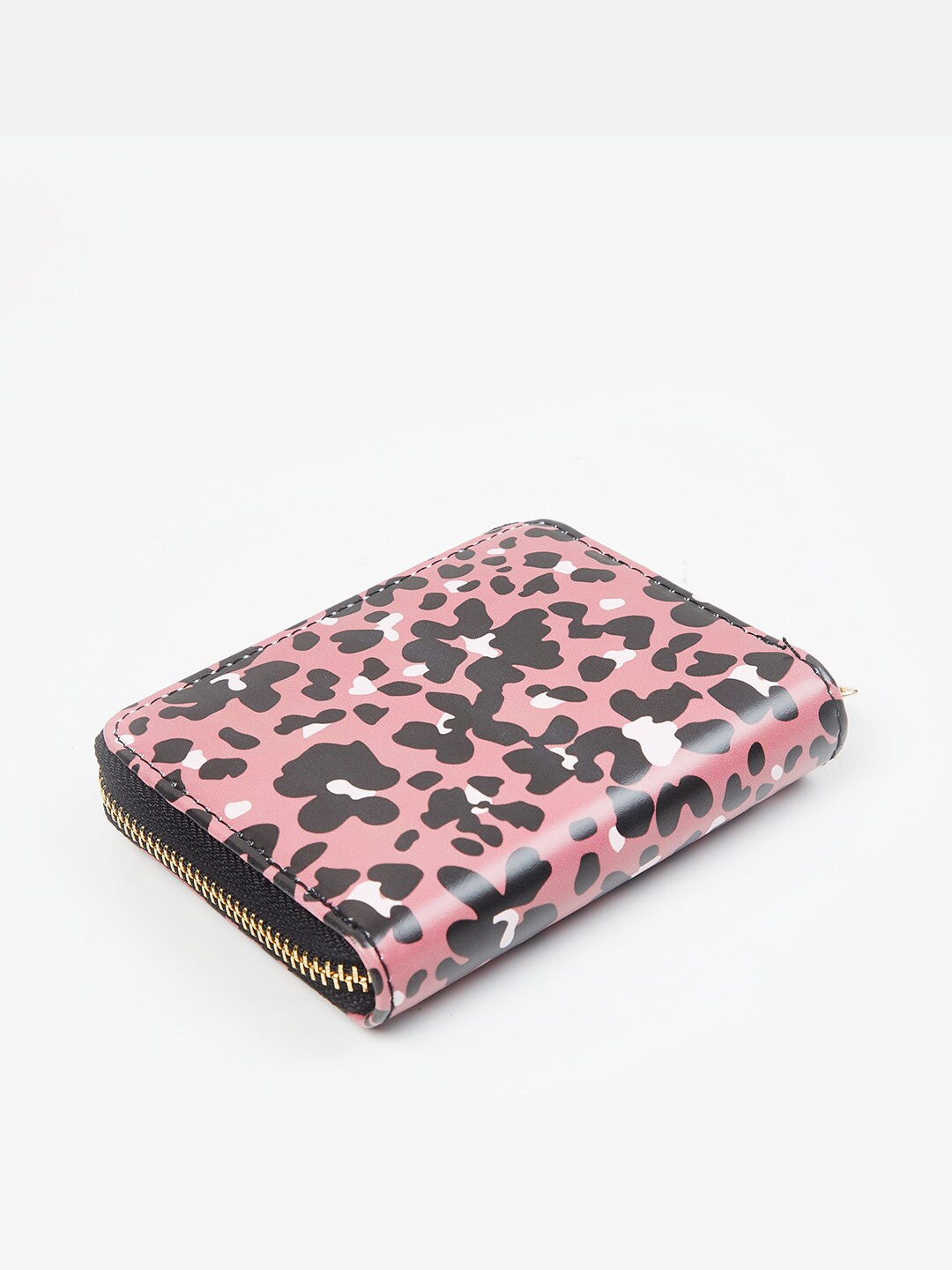 

max Women Printed Zip Closure Wallet, Pink