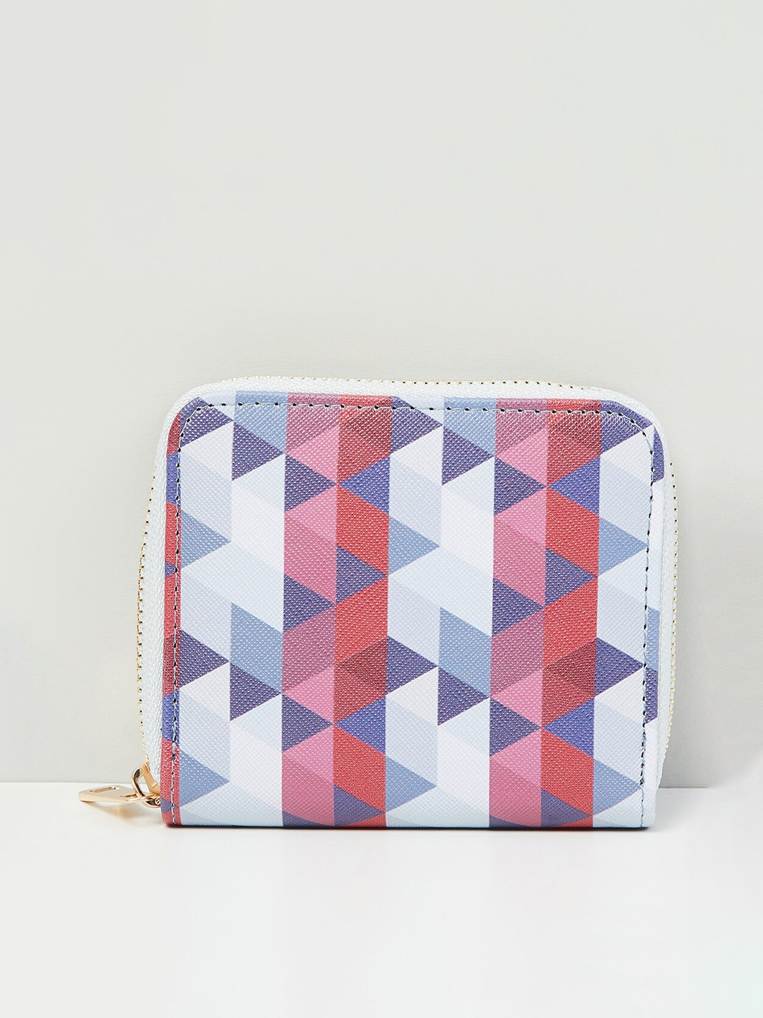 

max Women Printed Zip-Around Wallet, Blue