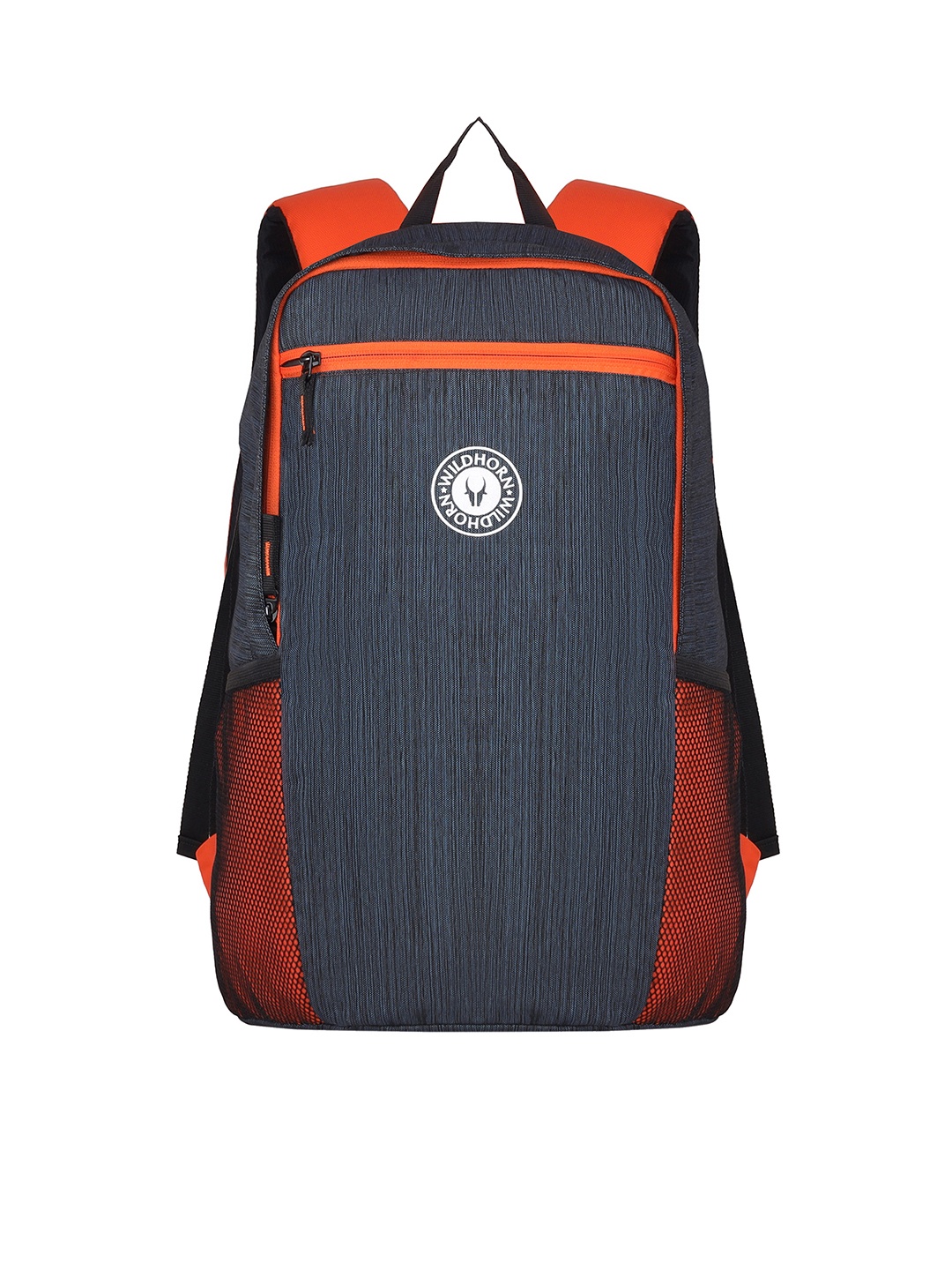 WildHorn Adults Water Resistant Backpack with Compression Straps, Blue
