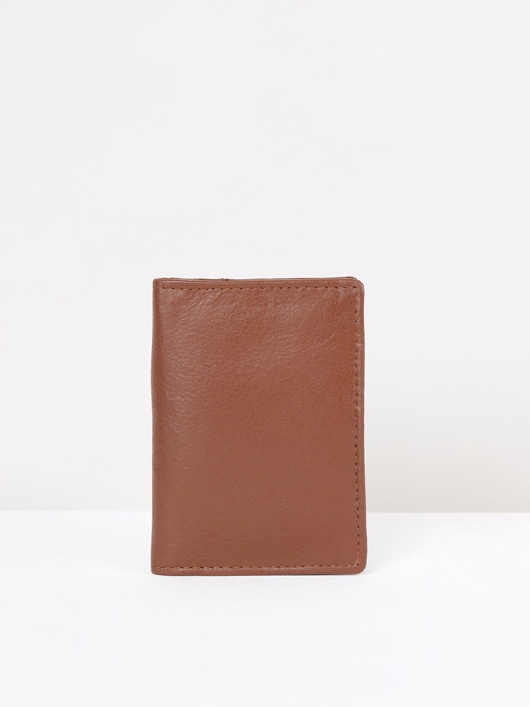 

max Men Solid Two Fold Wallet, Tan