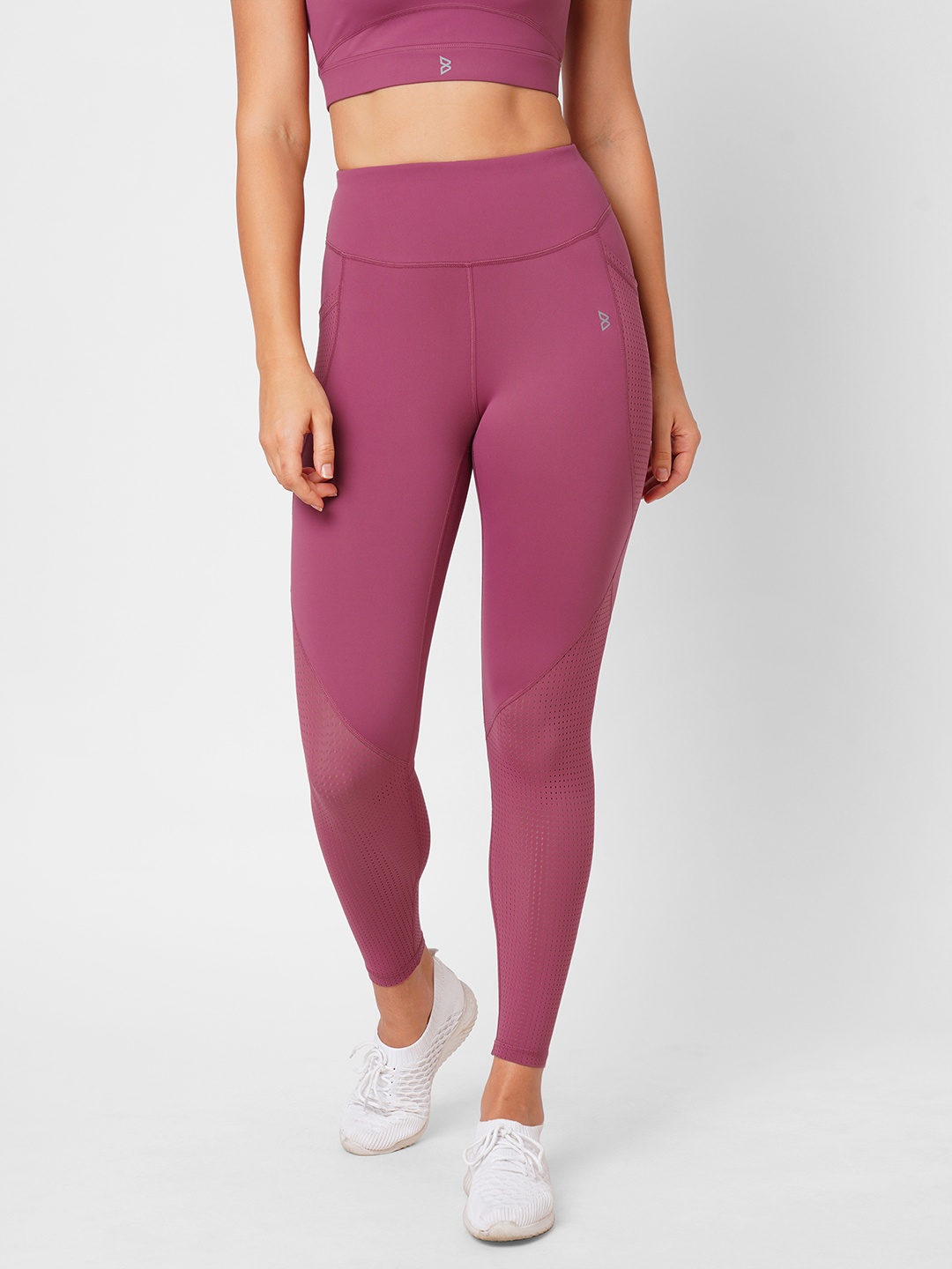 

BODD ACTIVE Women Pink Solid Training Tights