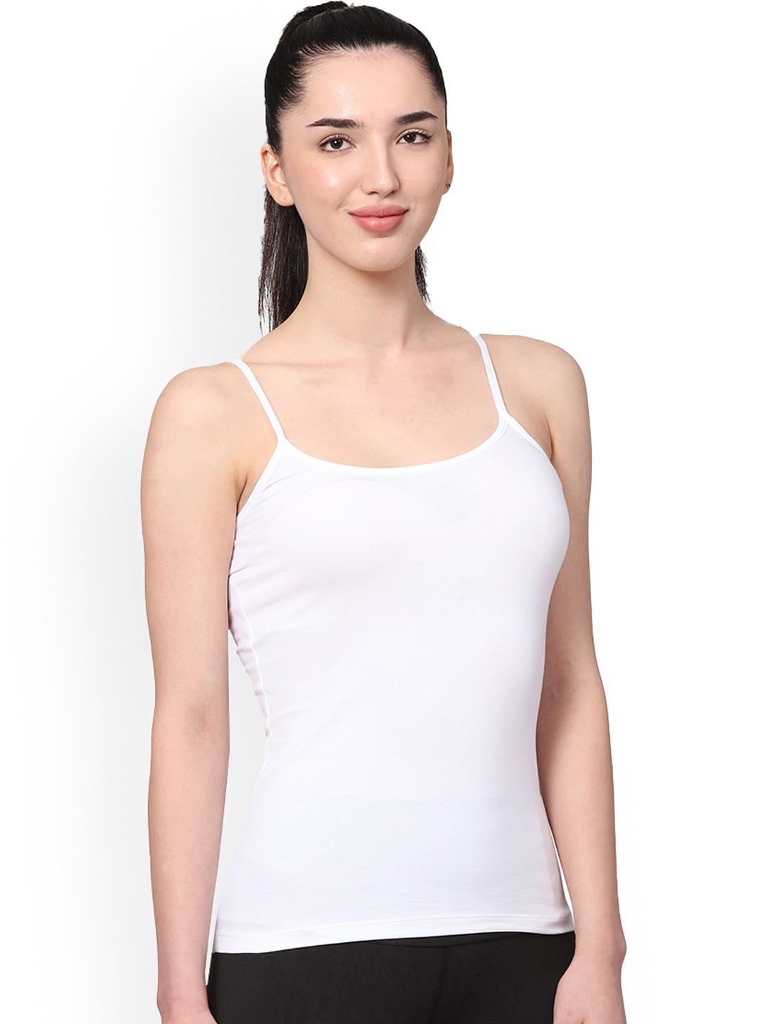 

Ashleyandalvis Women Pack of 1 Anti-Bacterial Anti Odour Camisole AA-CM-SW, White
