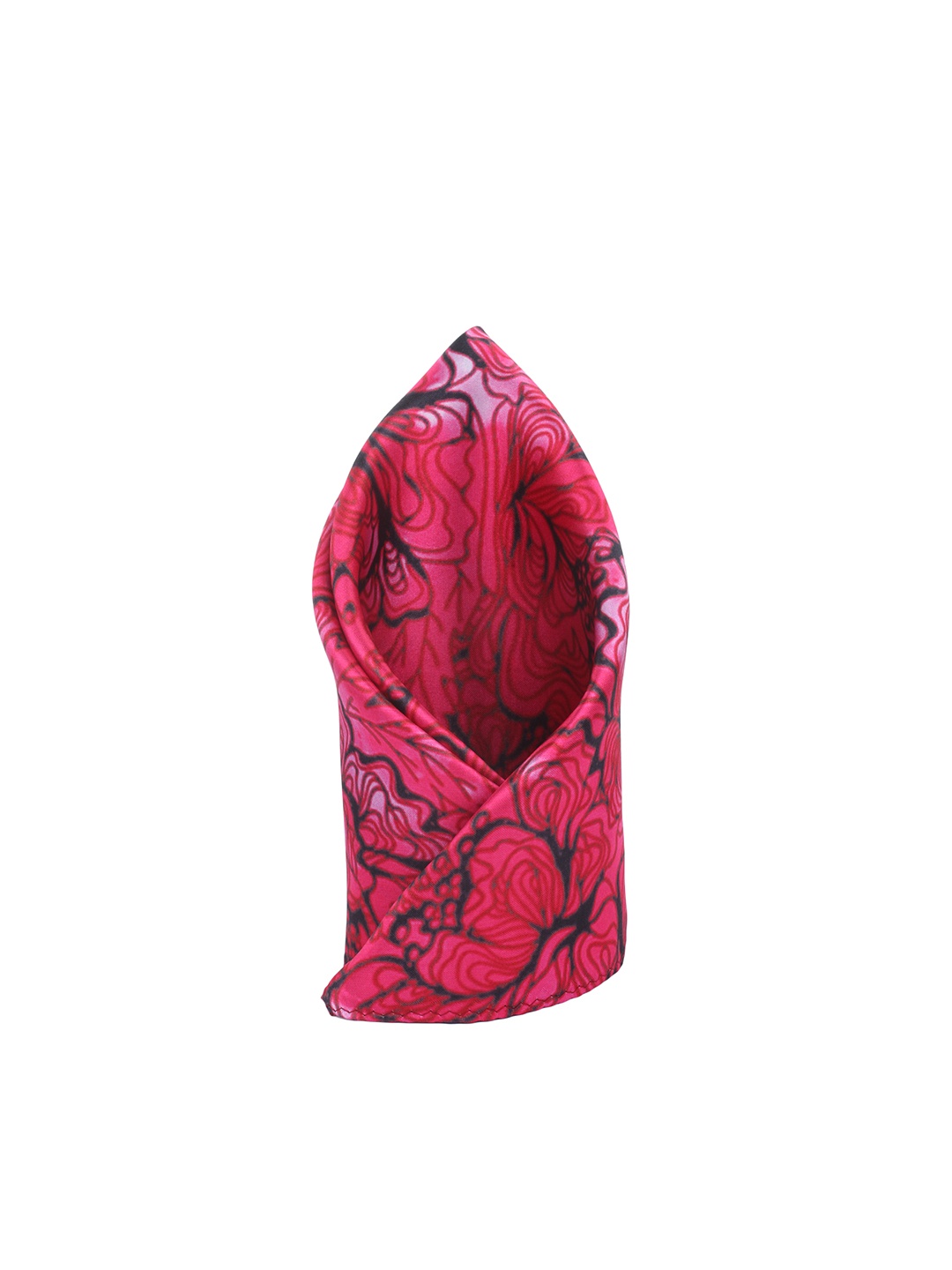 

Alvaro Castagnino Pink Floral Print Pocket Square