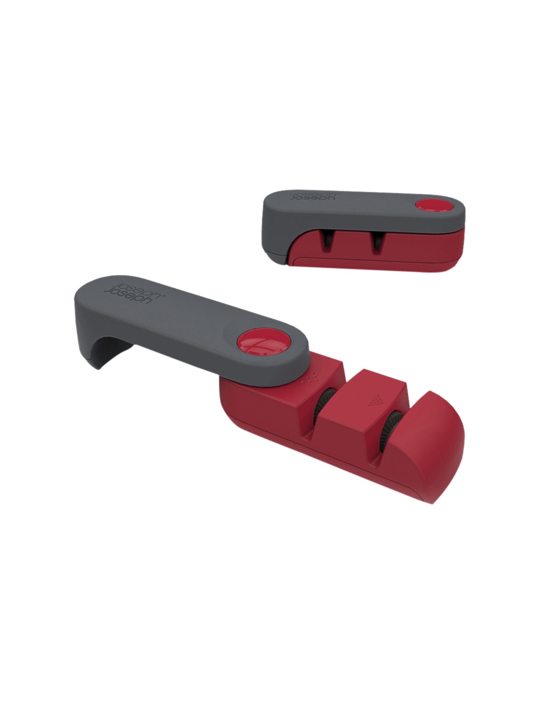 

Joseph Joseph Red & Grey Colorblocked Knife Sharpener
