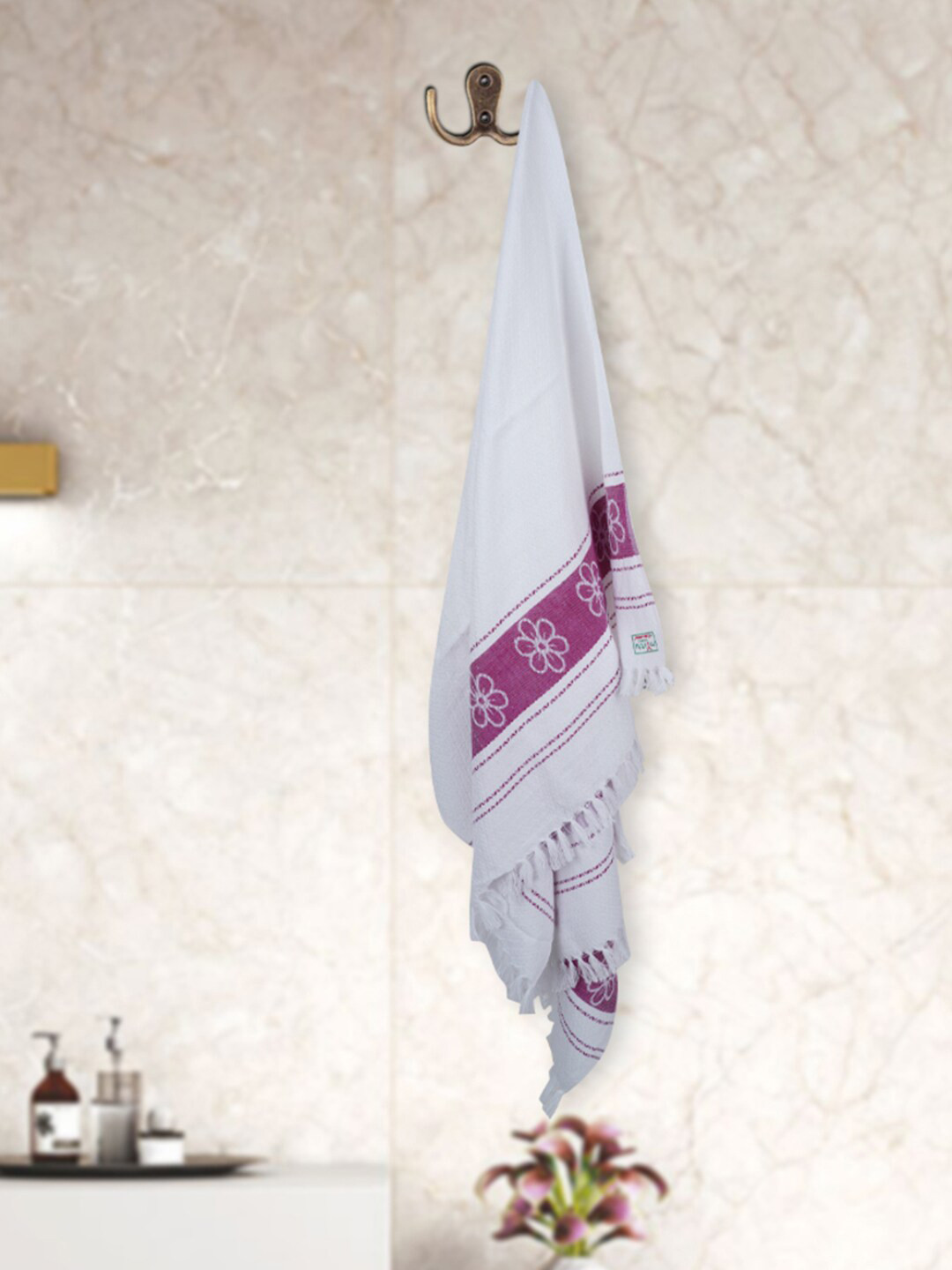 

Ramraj White Set of 4 Pure Cotton Bath Towel