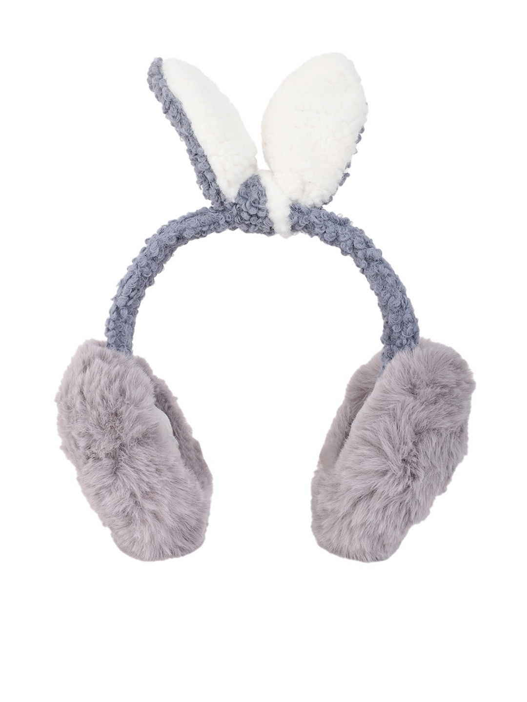 

ELLIS Women Fur Hairband, Grey