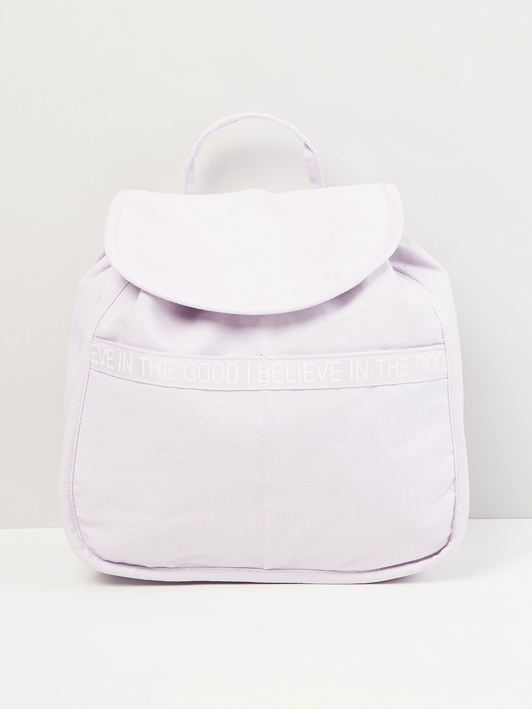 

max Women Printed Zip-Closure Backpack, Lavender