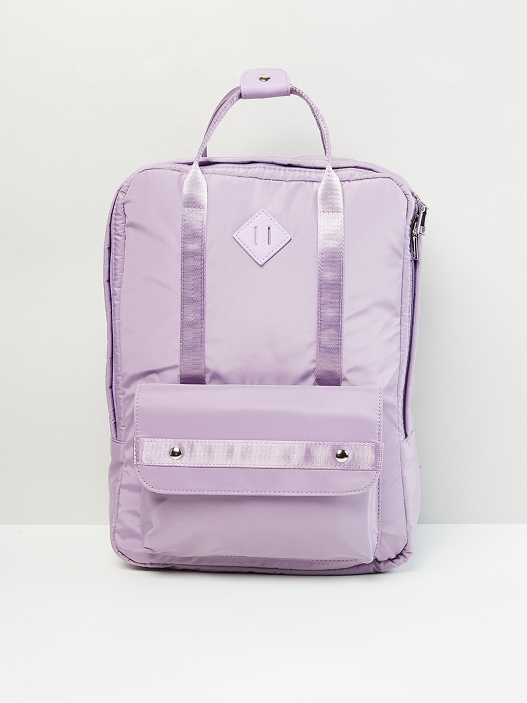 

max Women Lavender Solid Backpack
