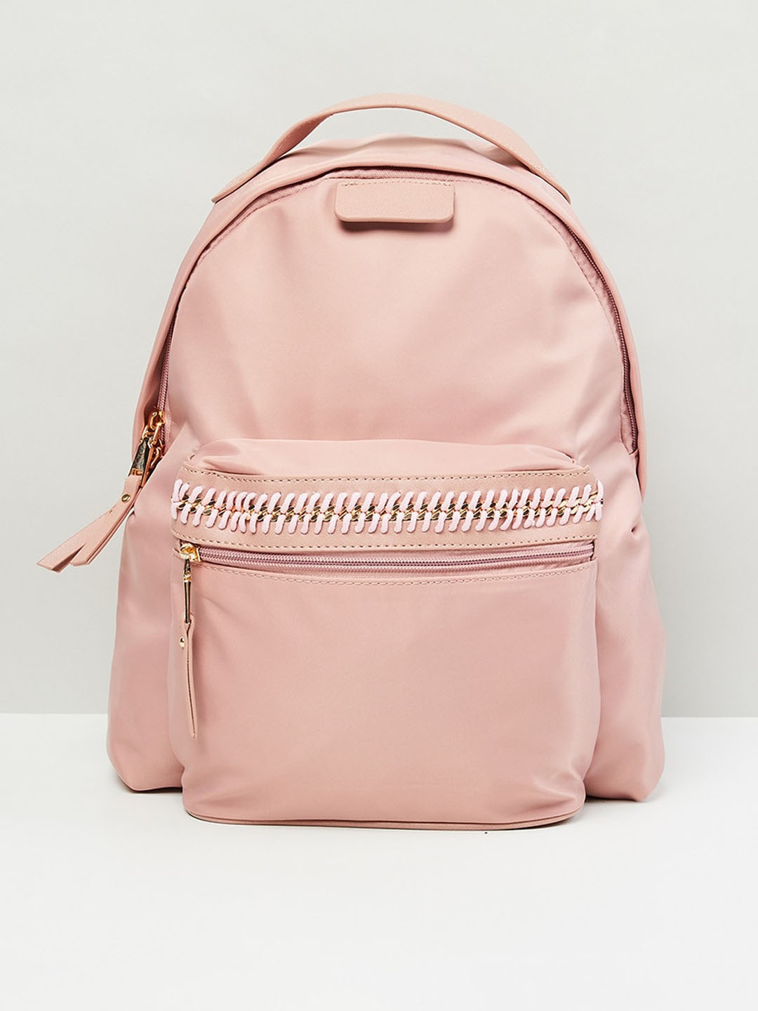 

max Women Solid Backpack, Pink