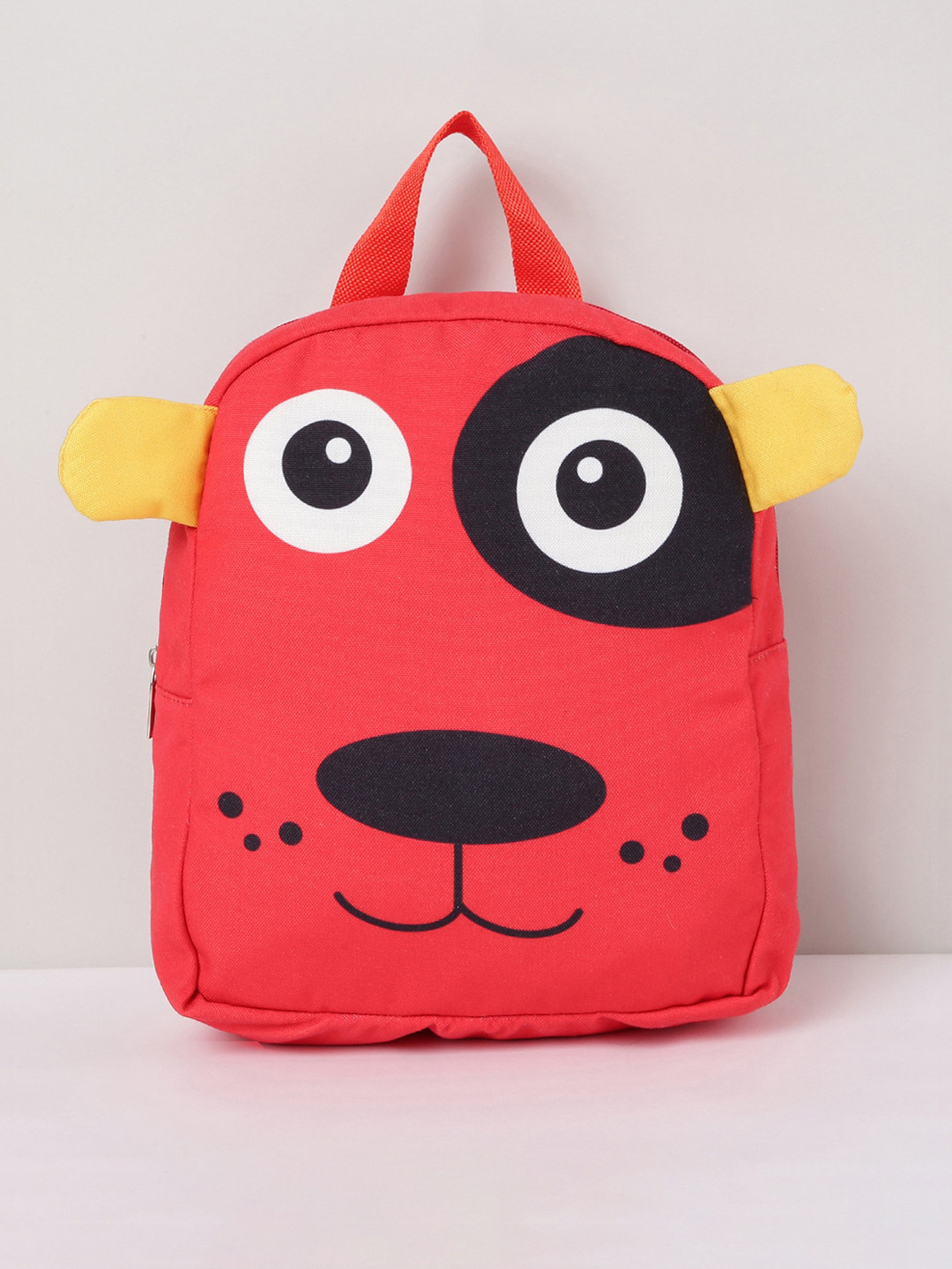 

max Boys Red & Black Graphic Printed Small Backpack