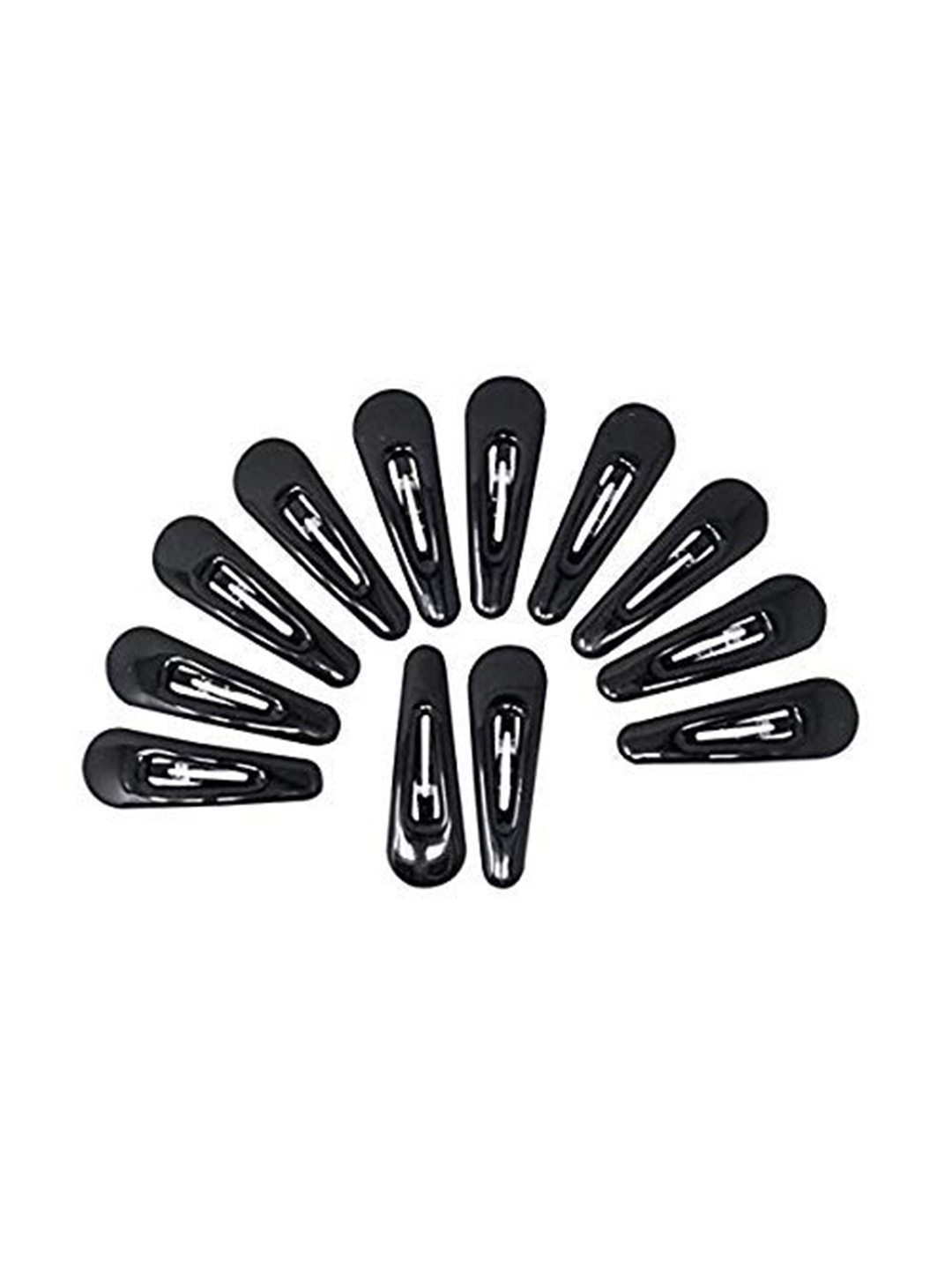 

CHANDERKASH Women Set of 6 Tic Tac Hair Clip, Black