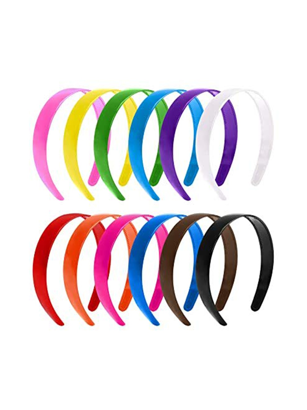 

CHRONEX Women Set Of 9 Multicoloured Hairband, Multi