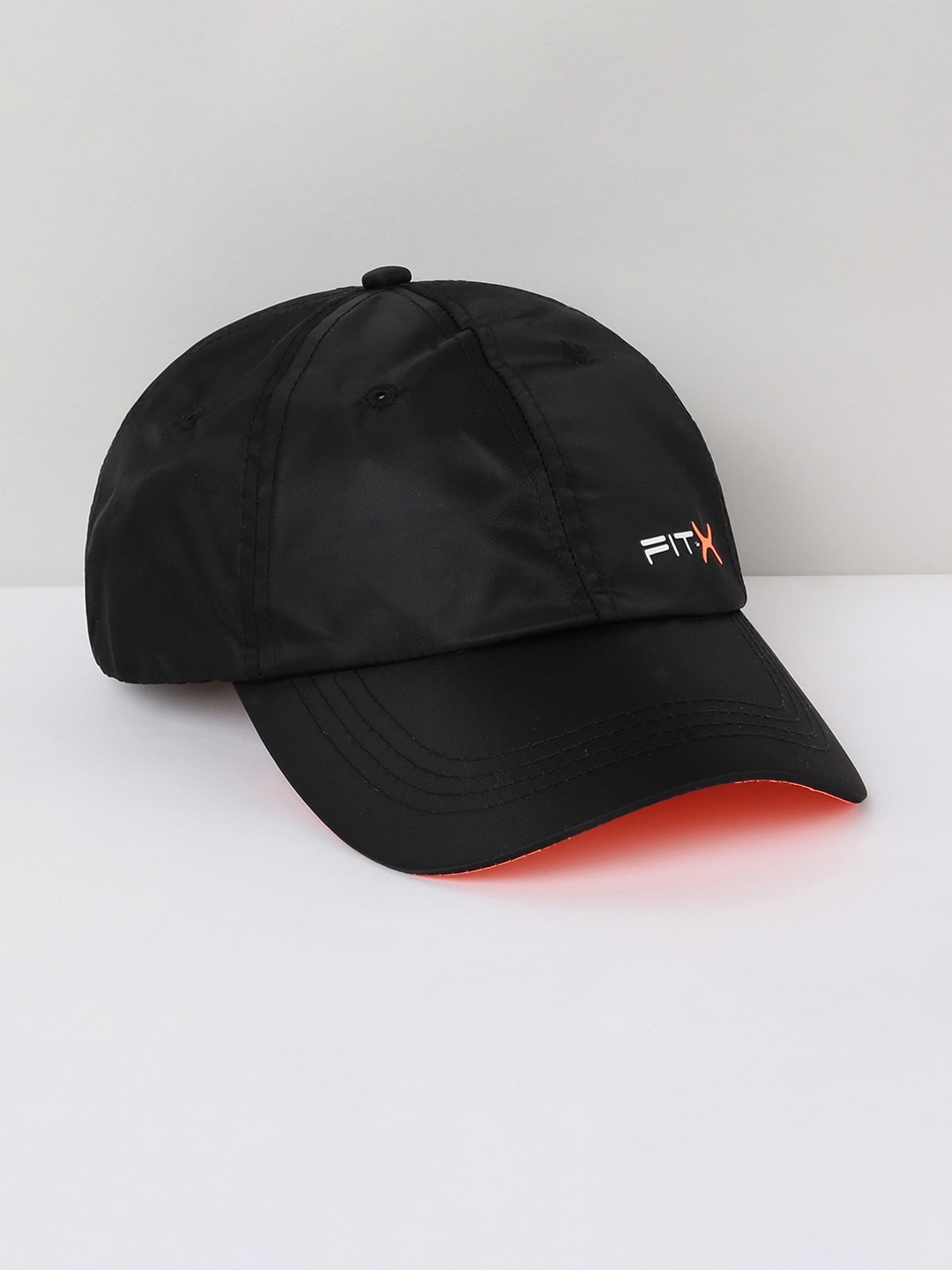 

max Men Printed Cap, Black