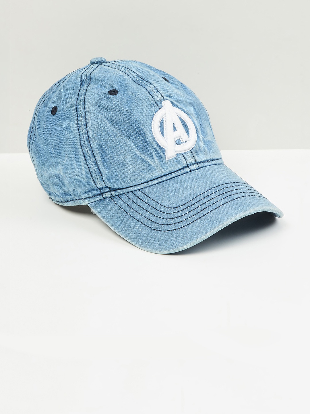 

max Men Avengers Embroidered Casual Cap, Blue