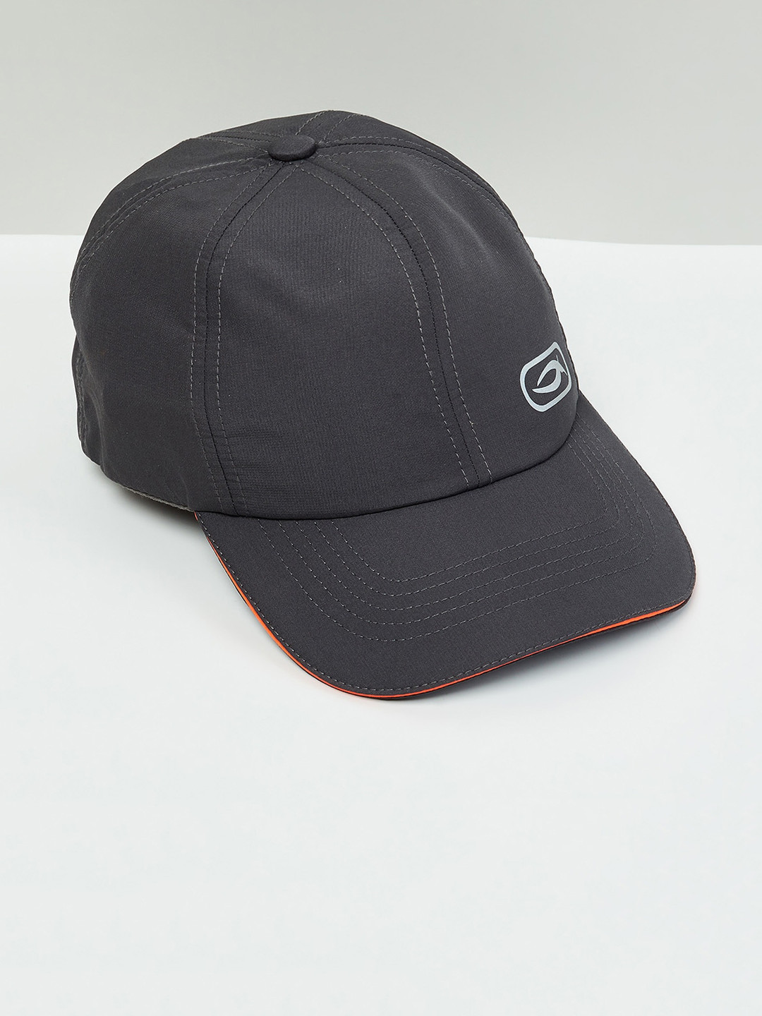 

max Men Printed Cap, Grey