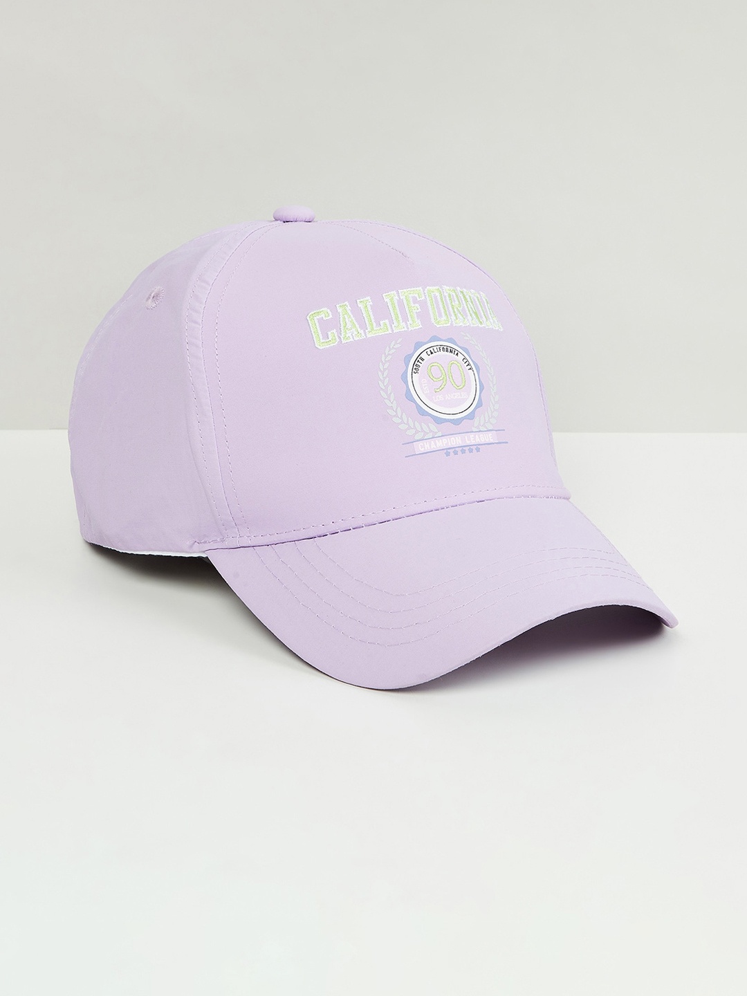 

max Women Embroidered Cap, Lavender