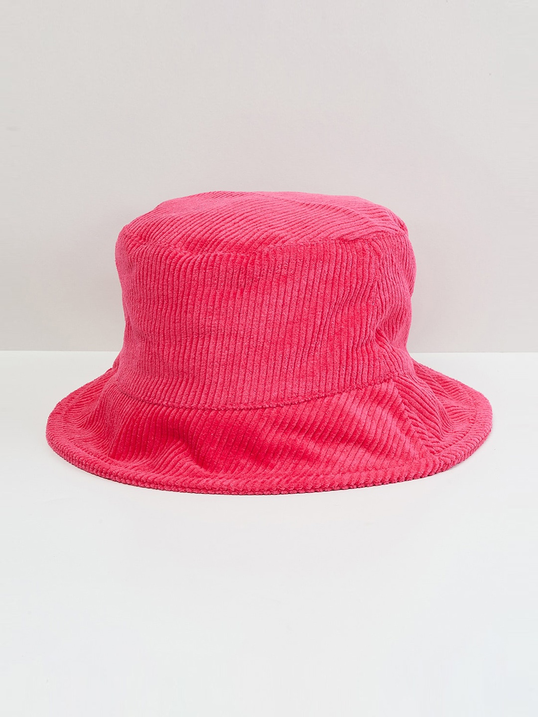 

max Women Textured Bucket Cap, Pink