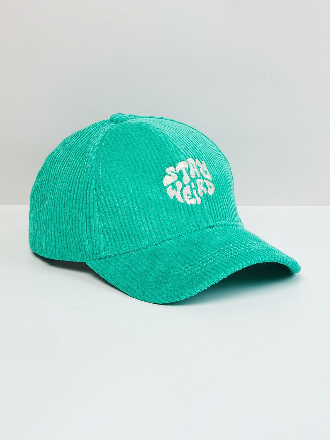 

max Women Embroidered Cap, Green