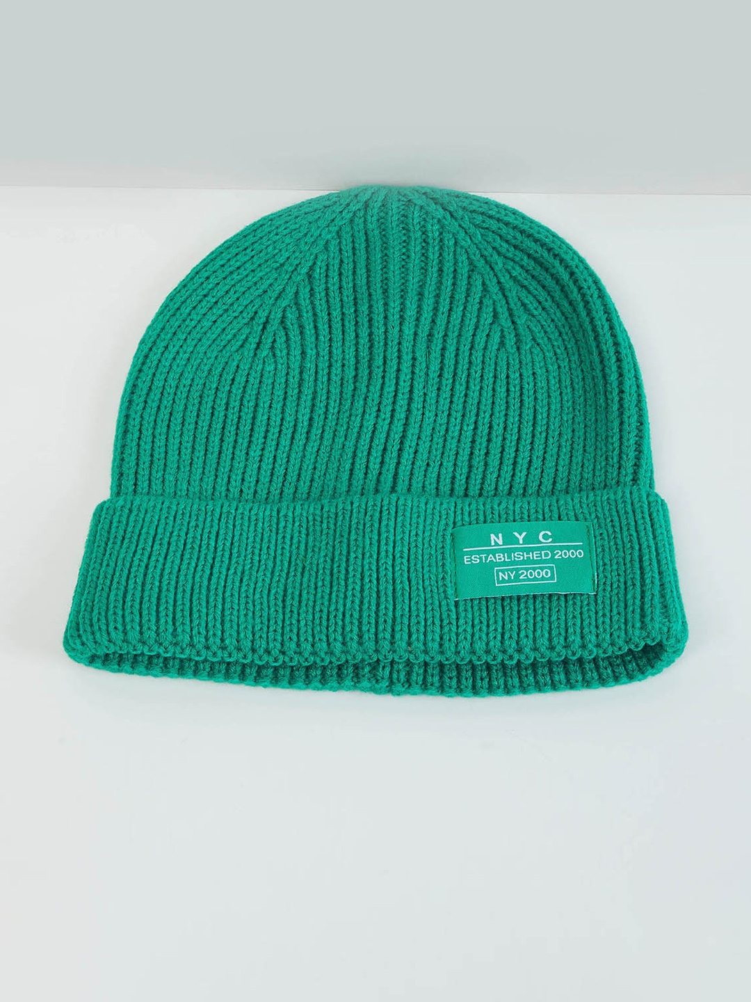 

max Women Textured Beanie Cap, Green